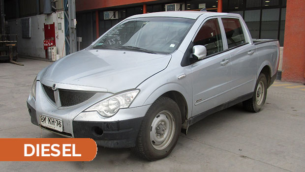 SSANGYONG ACTYON SPORT 2.0 2010 BYKH76