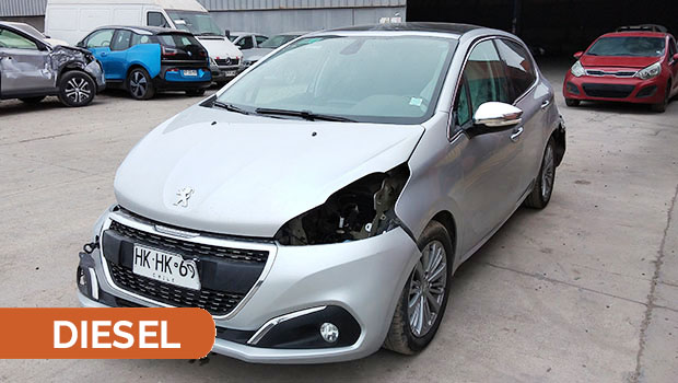 PEUGEOT 208 ALLURE HDI 1.4 2016 HKHK69