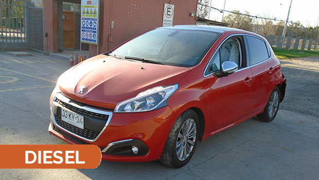 PEUGEOT 208 ALLURE HDI 1.6 2017 JJKY14