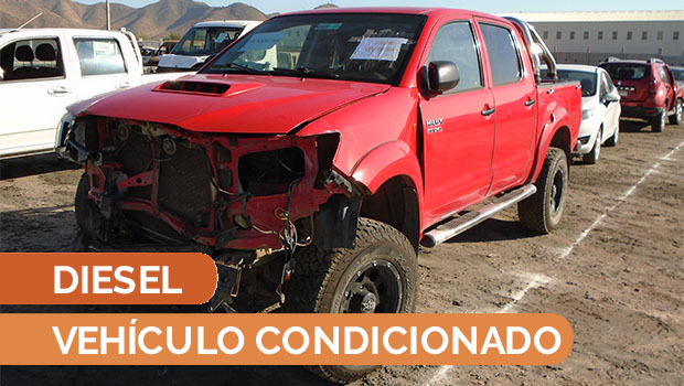 TOYOTA HILUX D CAB 4X4 3.0 2014 GVKK55