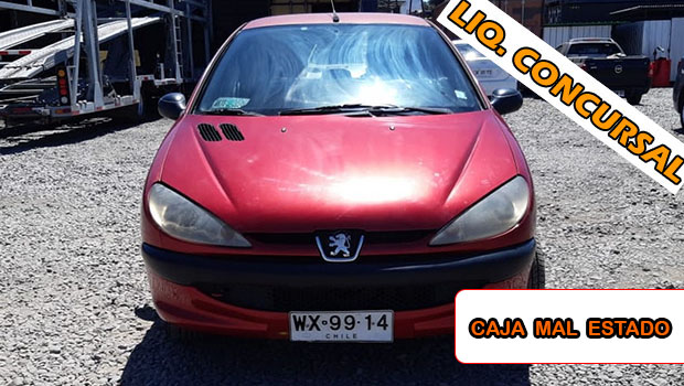 PEUGEOT 206 XR 1.6 2007 WX9914