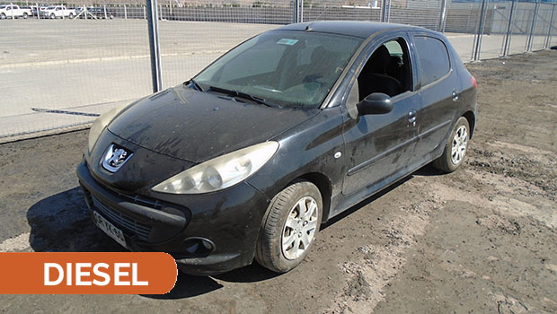 PEUGEOT 207 COMPACT HDI 1.4 2012 DRYK60