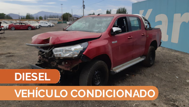 TOYOTA HI LUX D CAB 4X4 2.4 2019 LCVH61