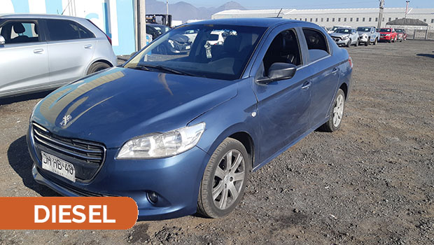PEUGEOT 301 ALLURE HDI 1.6 2017 JHHB48