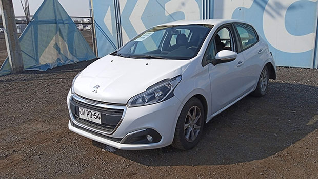 PEUGEOT 208 ACTIVE 1.2 2017 JVPD54