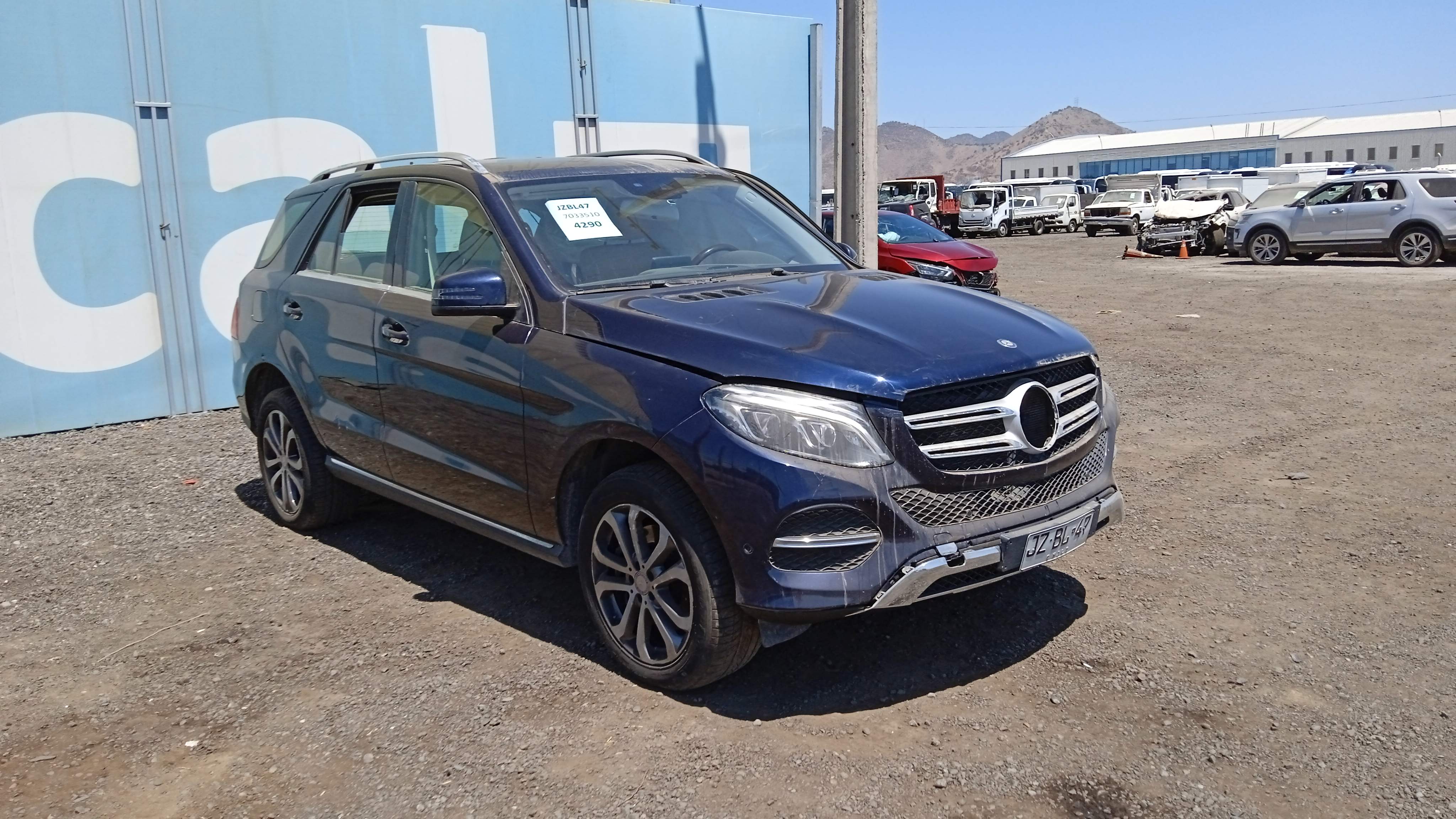 MERCEDES BENZ GLE 400 SPORT 2018 JZBL47
