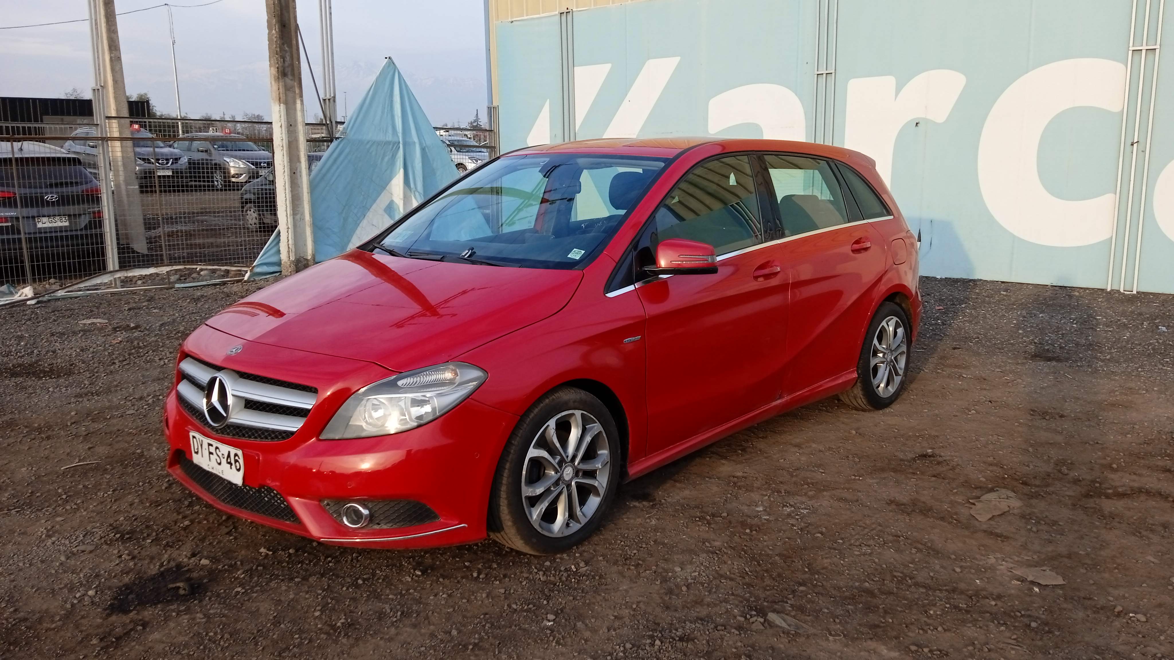 MERCEDES BENZ B180 CDI BLUEEFFICIENCY AUT 2012 DYFS46