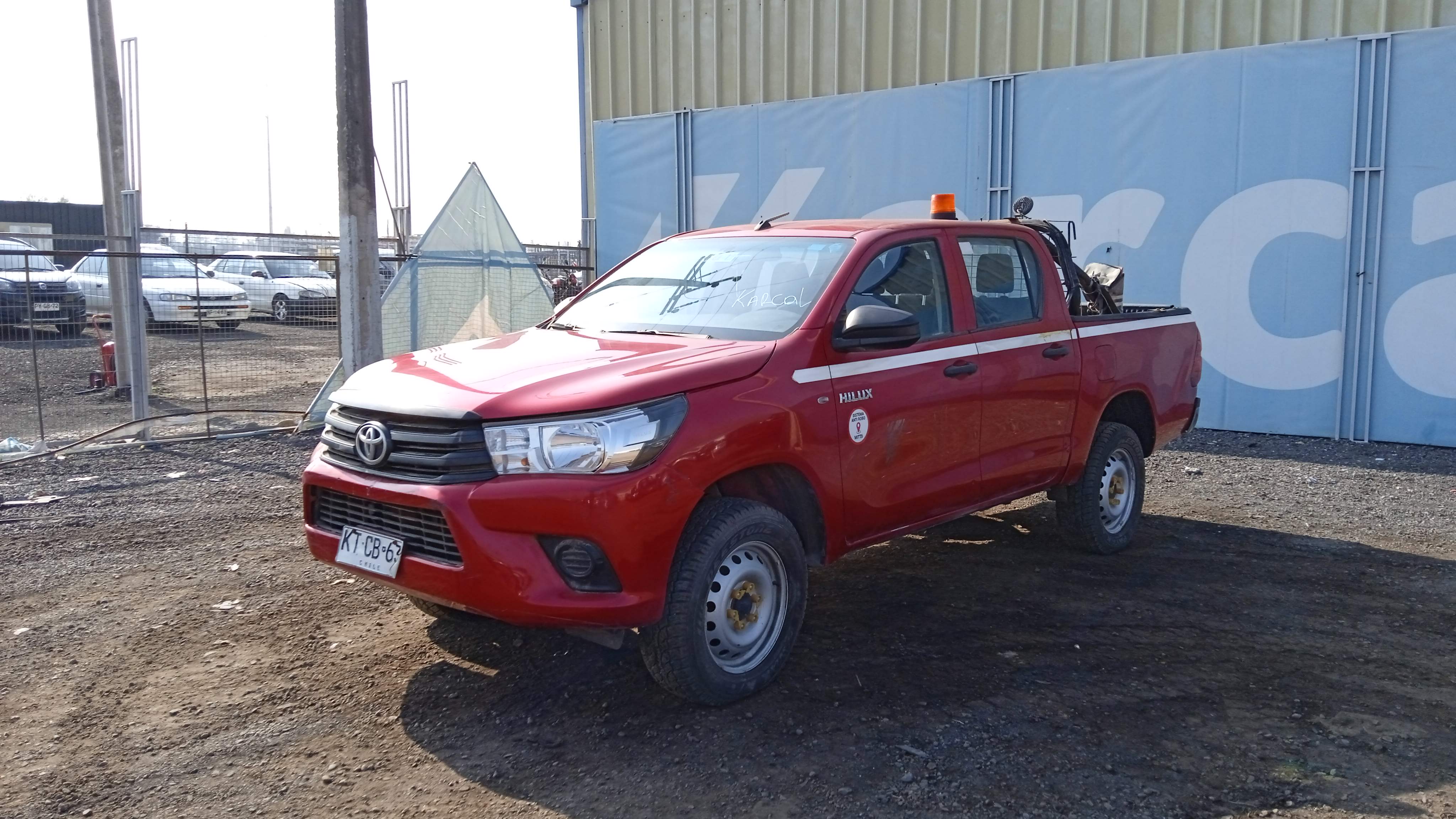 TOYOTA HILUX D CAB DX 4X4 2.4 2018 KTCB63