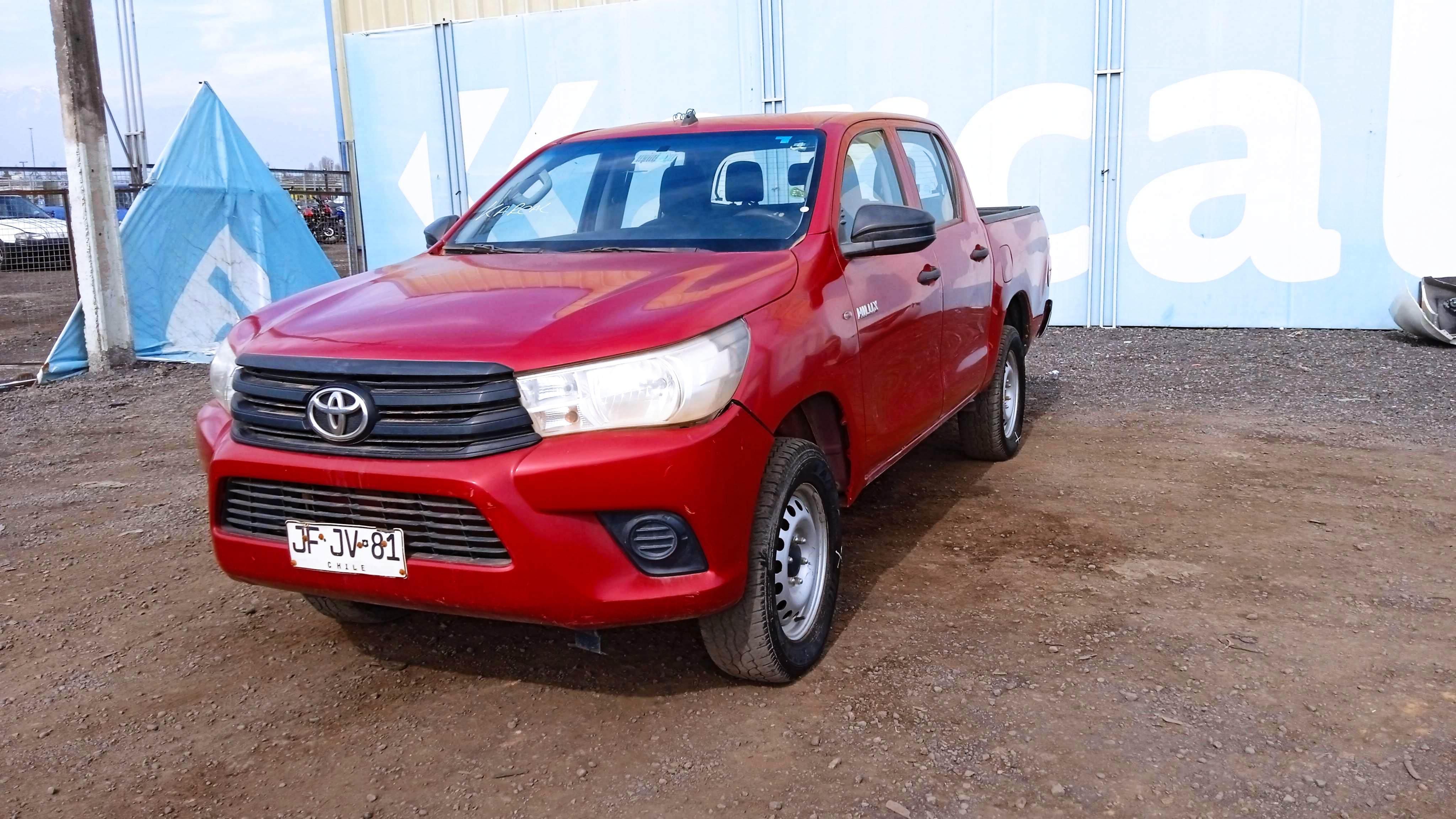 TOYOTA HI LUX D CAB 4X4 2.4 2017 JFJV81