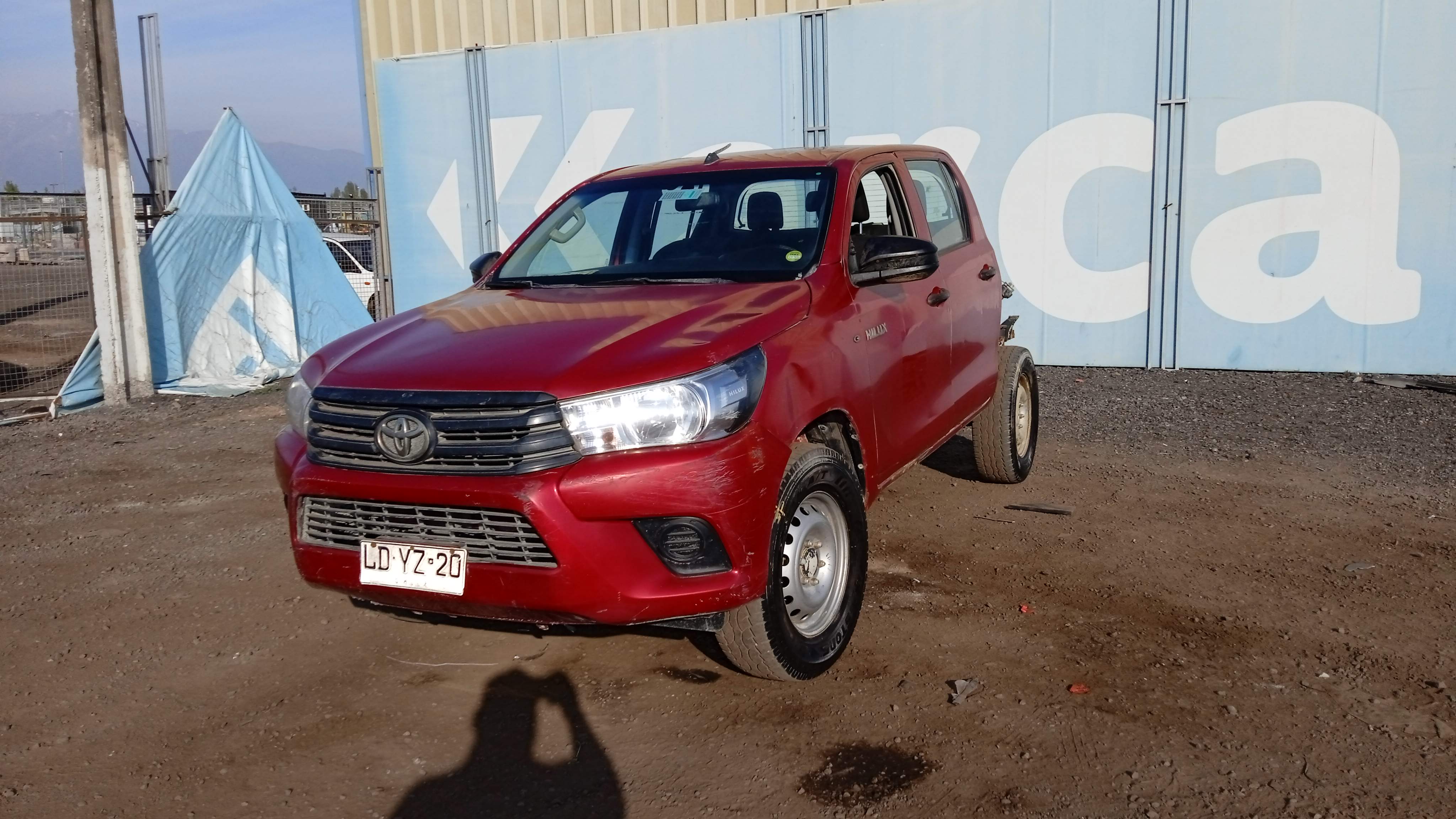 TOYOTA HILUX D CAB DX 4X4 2.4 2019 LDYZ20