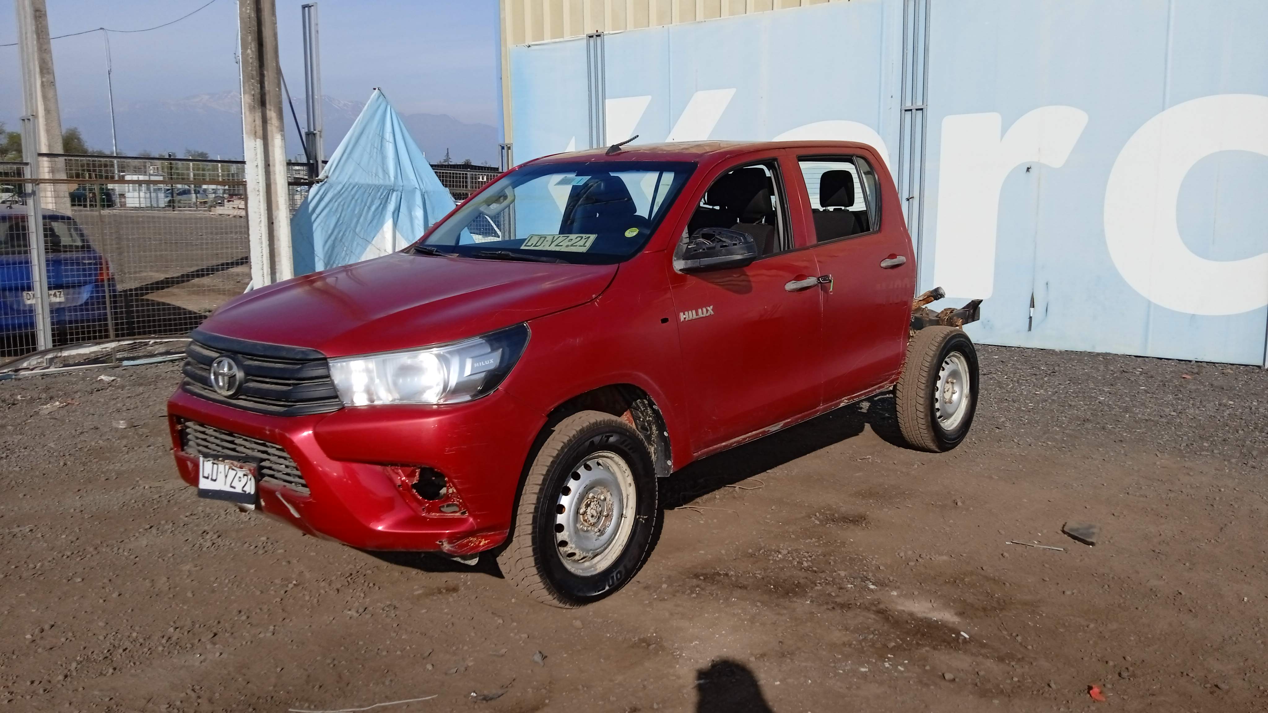 TOYOTA HILUX D CAB DX 4X4 2.4 2019 LDYZ21
