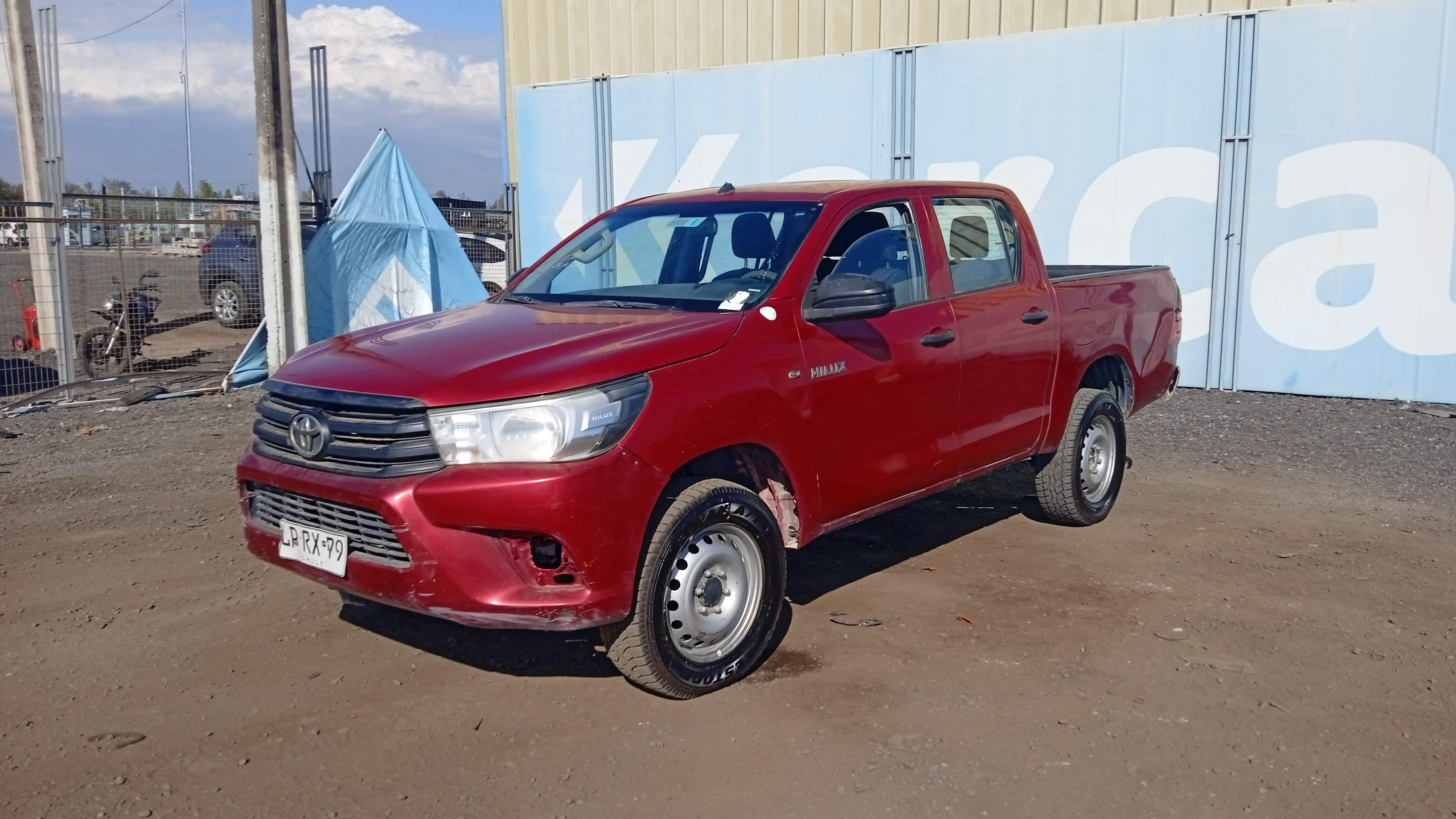 TOYOTA HILUX D CAB DX 4X4 2.4 2019 LPRX79