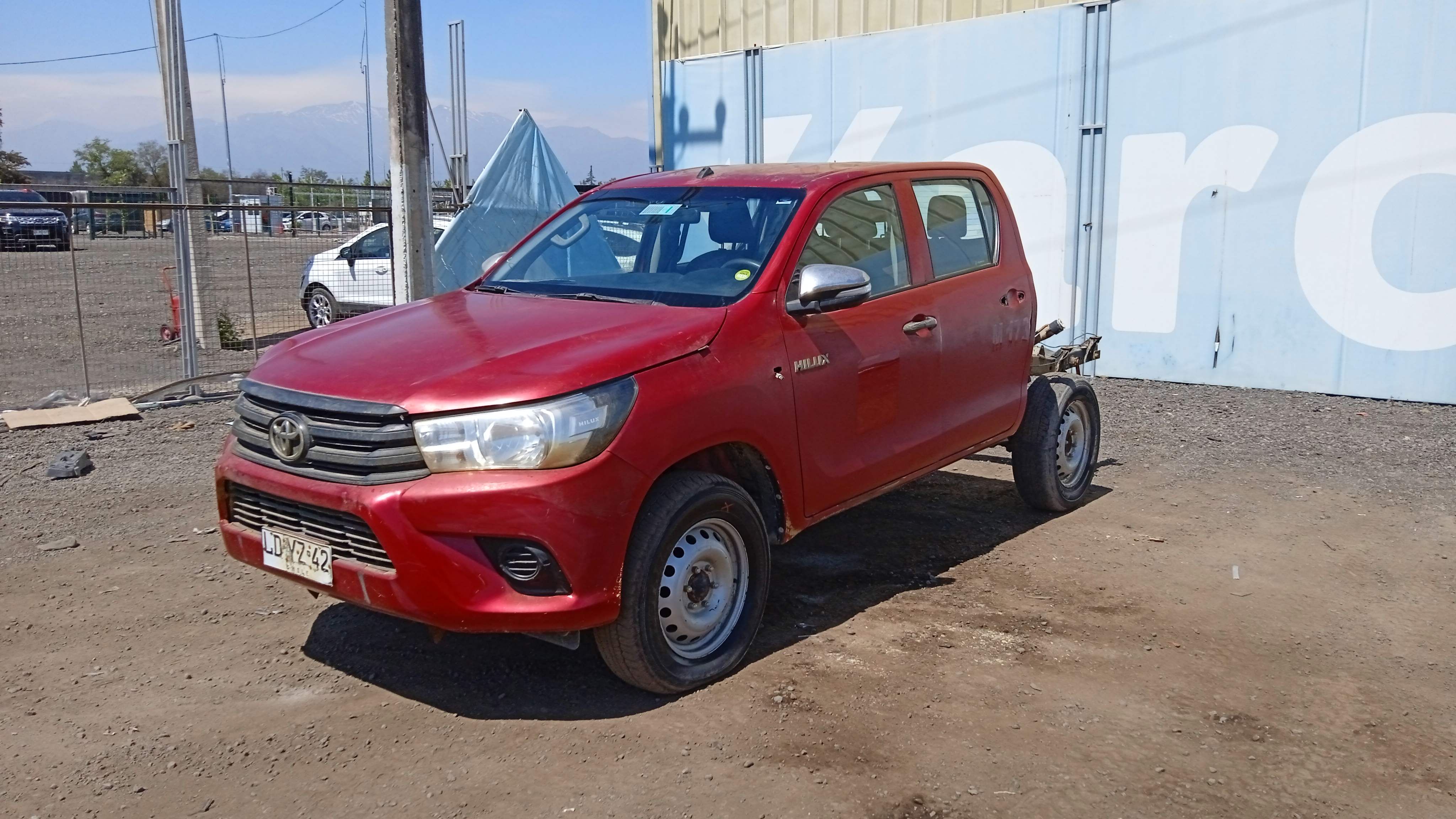 TOYOTA HILUX D CAB DX 4X4 2.4 2019 LDYZ42