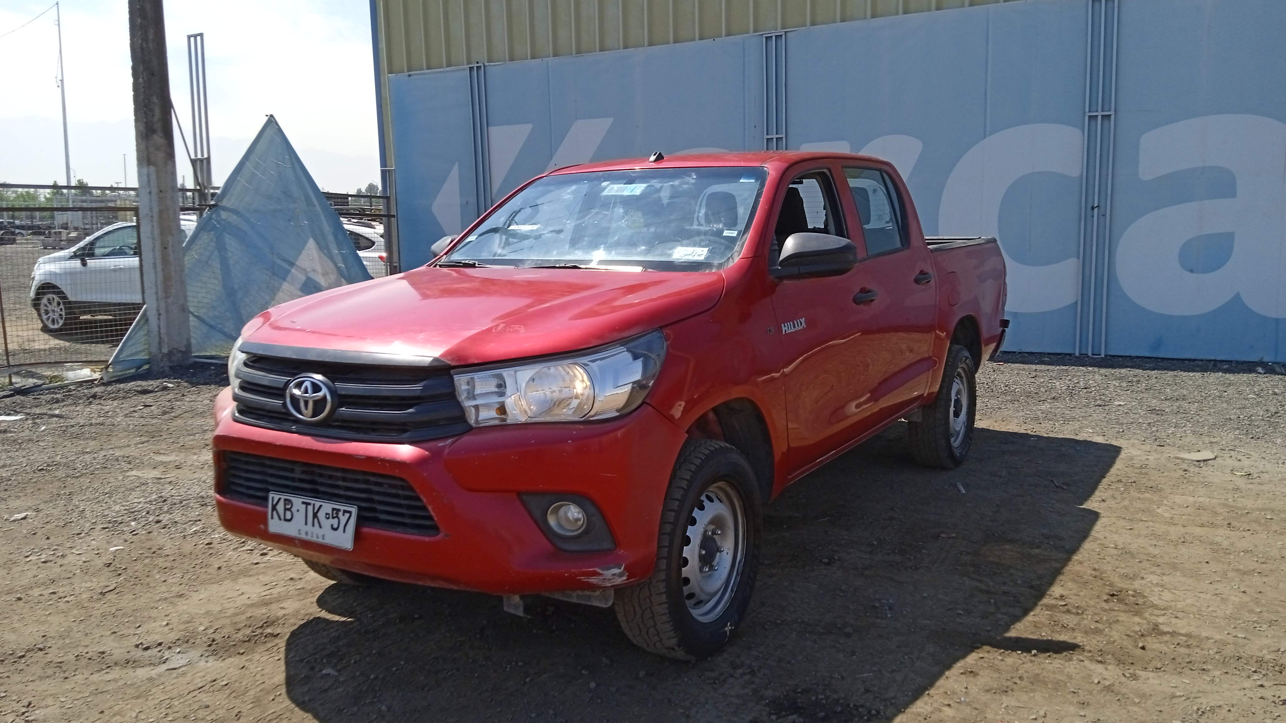 TOYOTA HILUX DX 4X4 2.4 2018 KBTK57