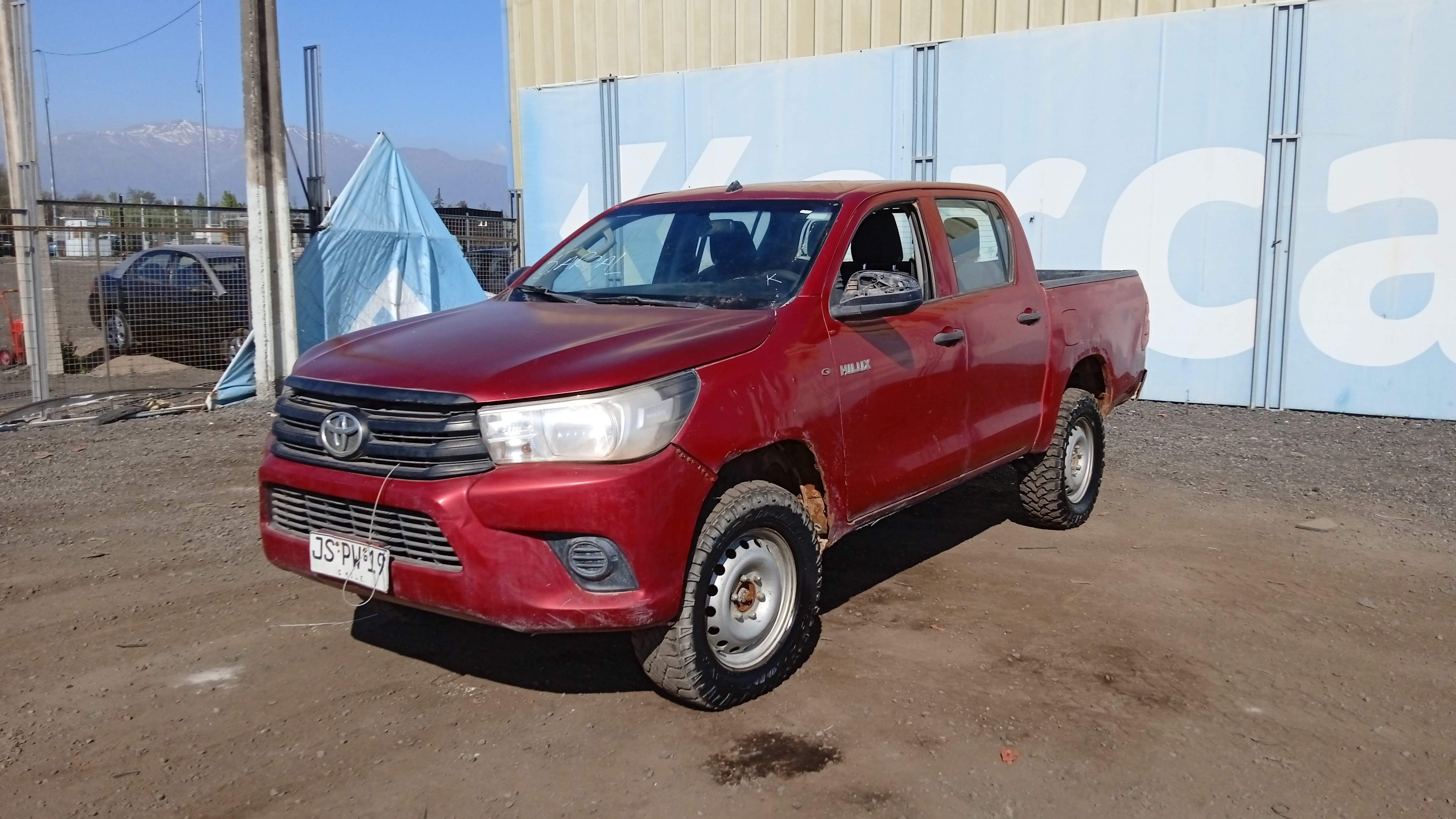 TOYOTA HILUX DX 4X4 2.4 2017 JSPW19