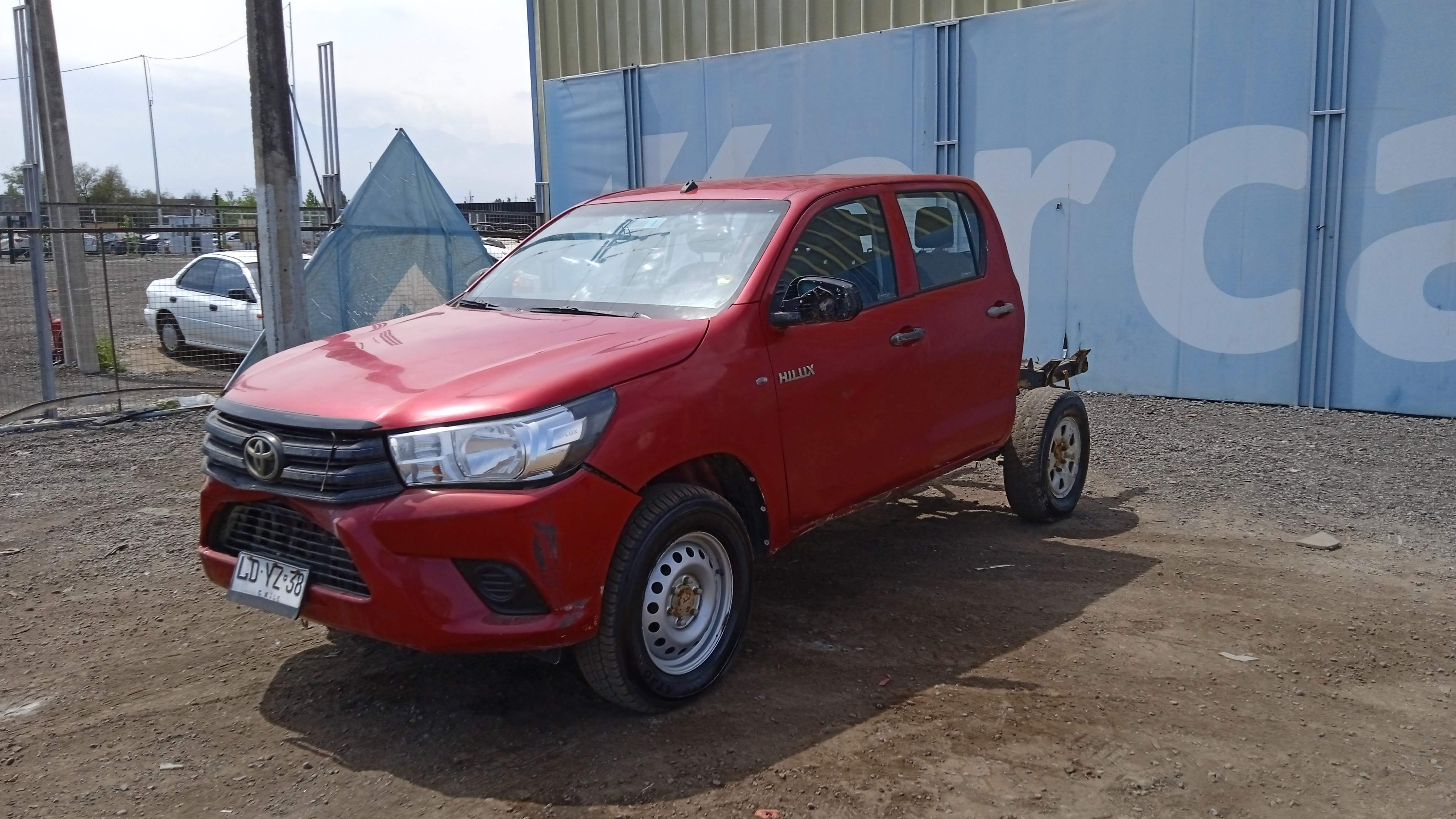TOYOTA HILUX D CAB DX 4X4 2.4 2019 LDYZ38