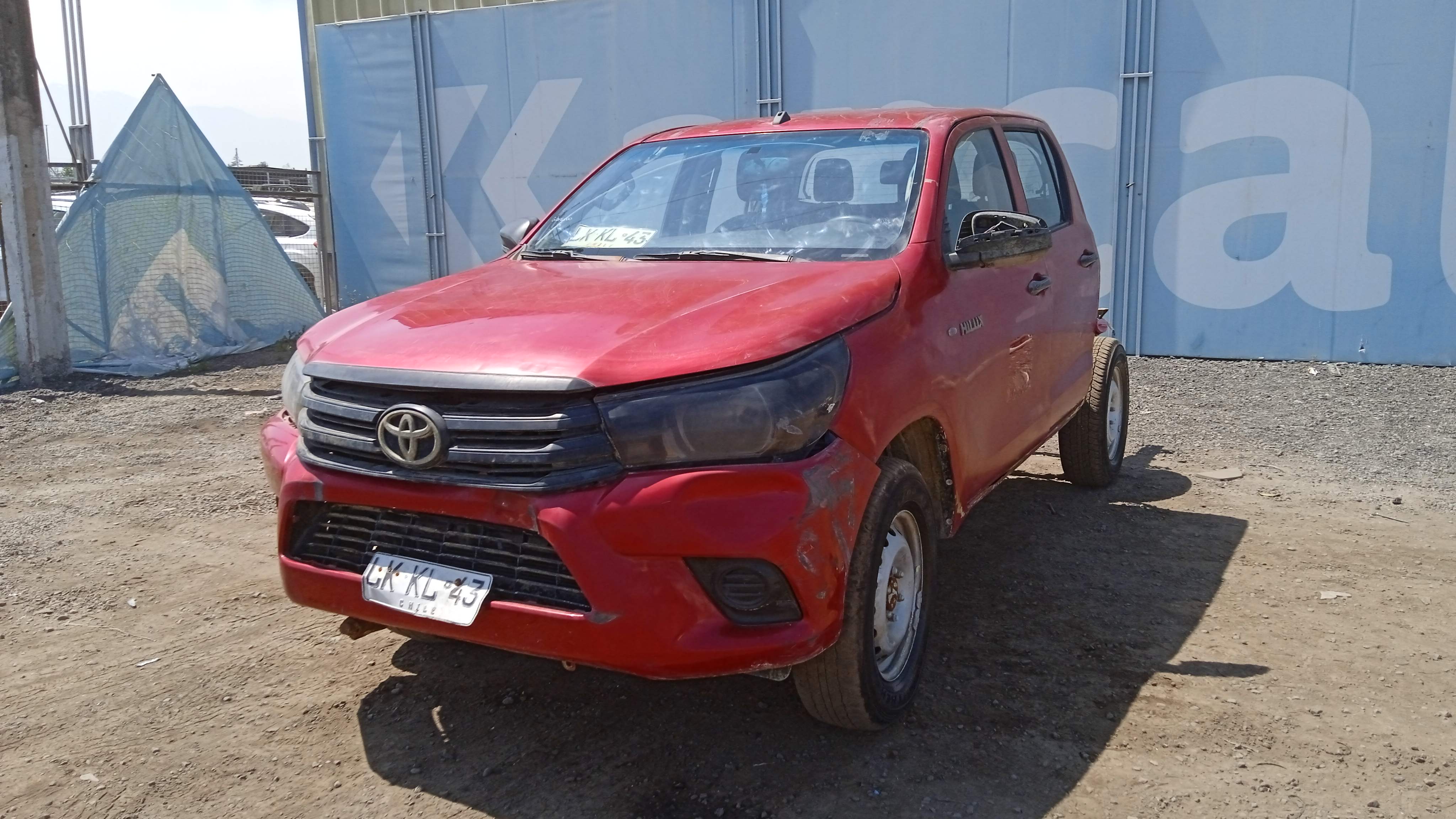 TOYOTA HILUX D CAB DX 4X4 2.4 2019 LKKL43