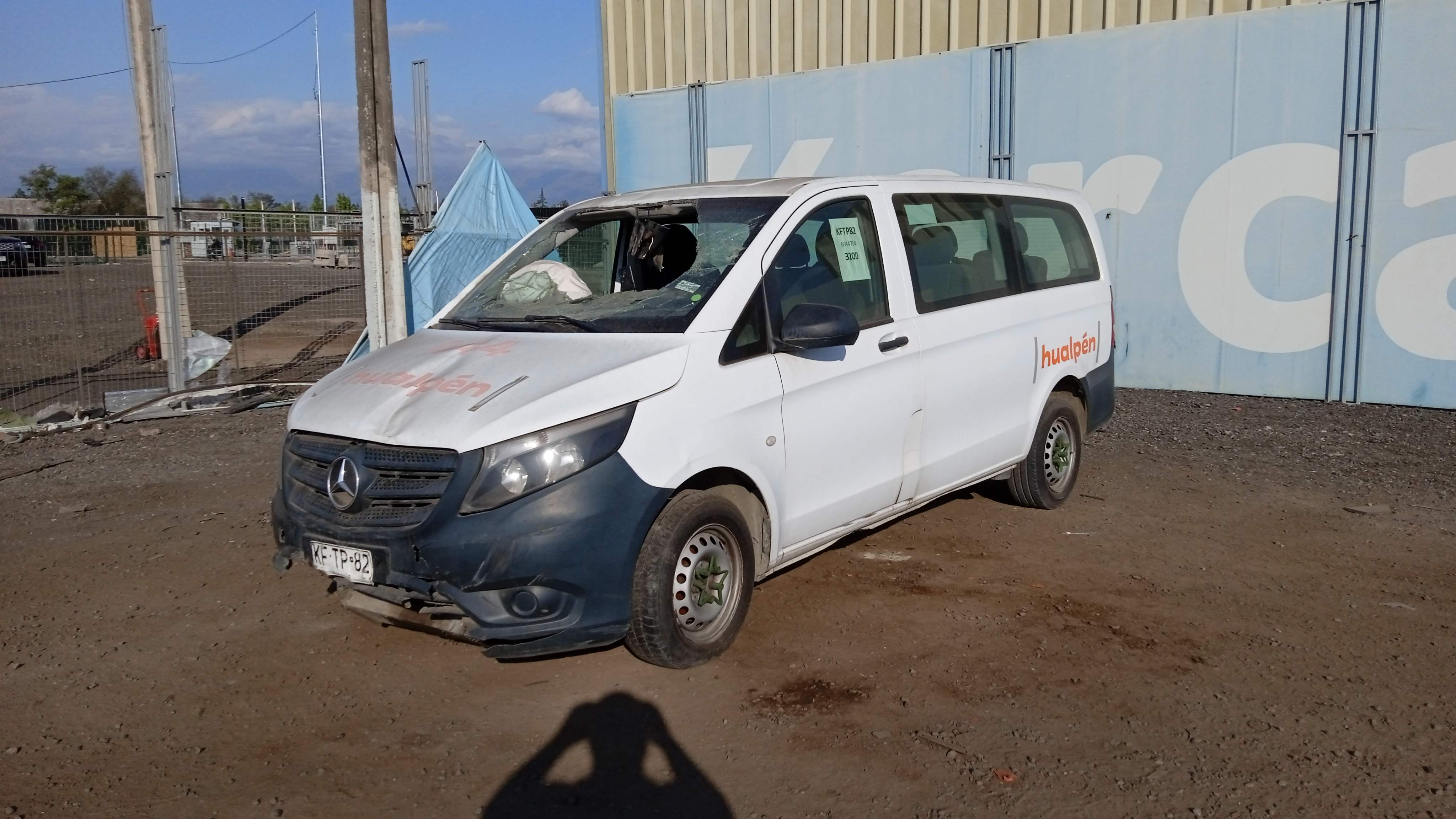 MERCEDES BENZ VITO TOURER 114 2018 KFTP82