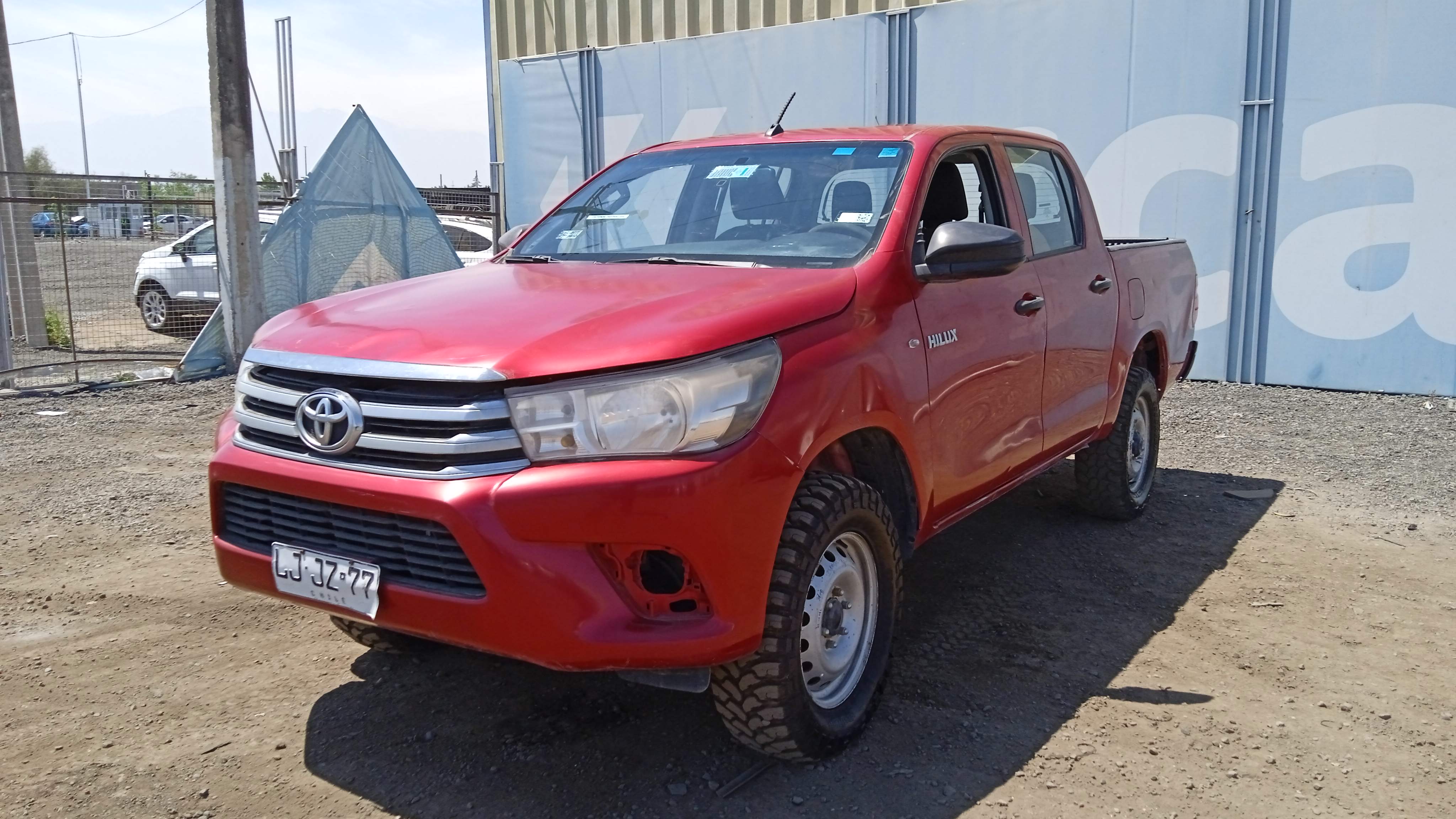 TOYOTA HILUX D CAB DX 4X4 2.4 2019 LJJZ77