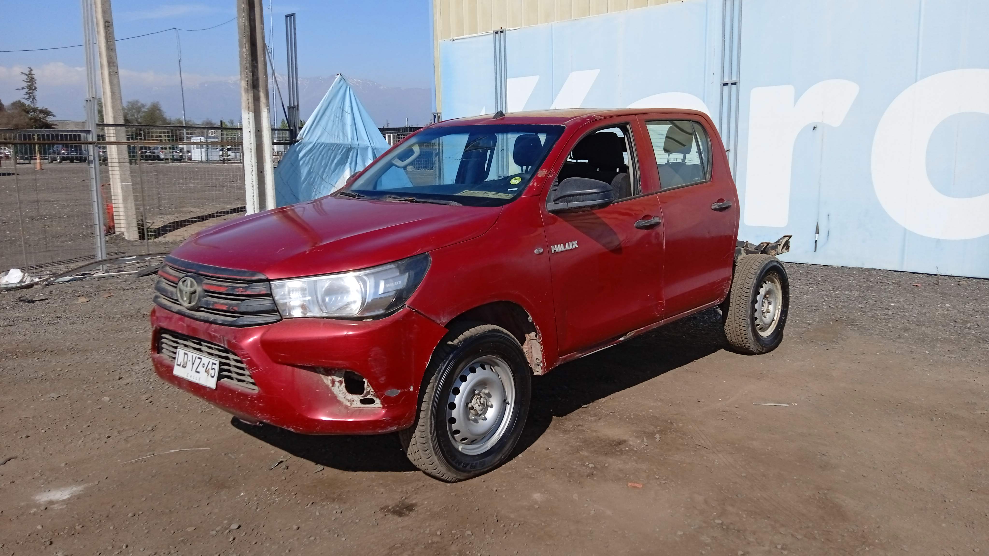 TOYOTA HILUX D CAB DX 4X4 2.4 2019 LDYZ45