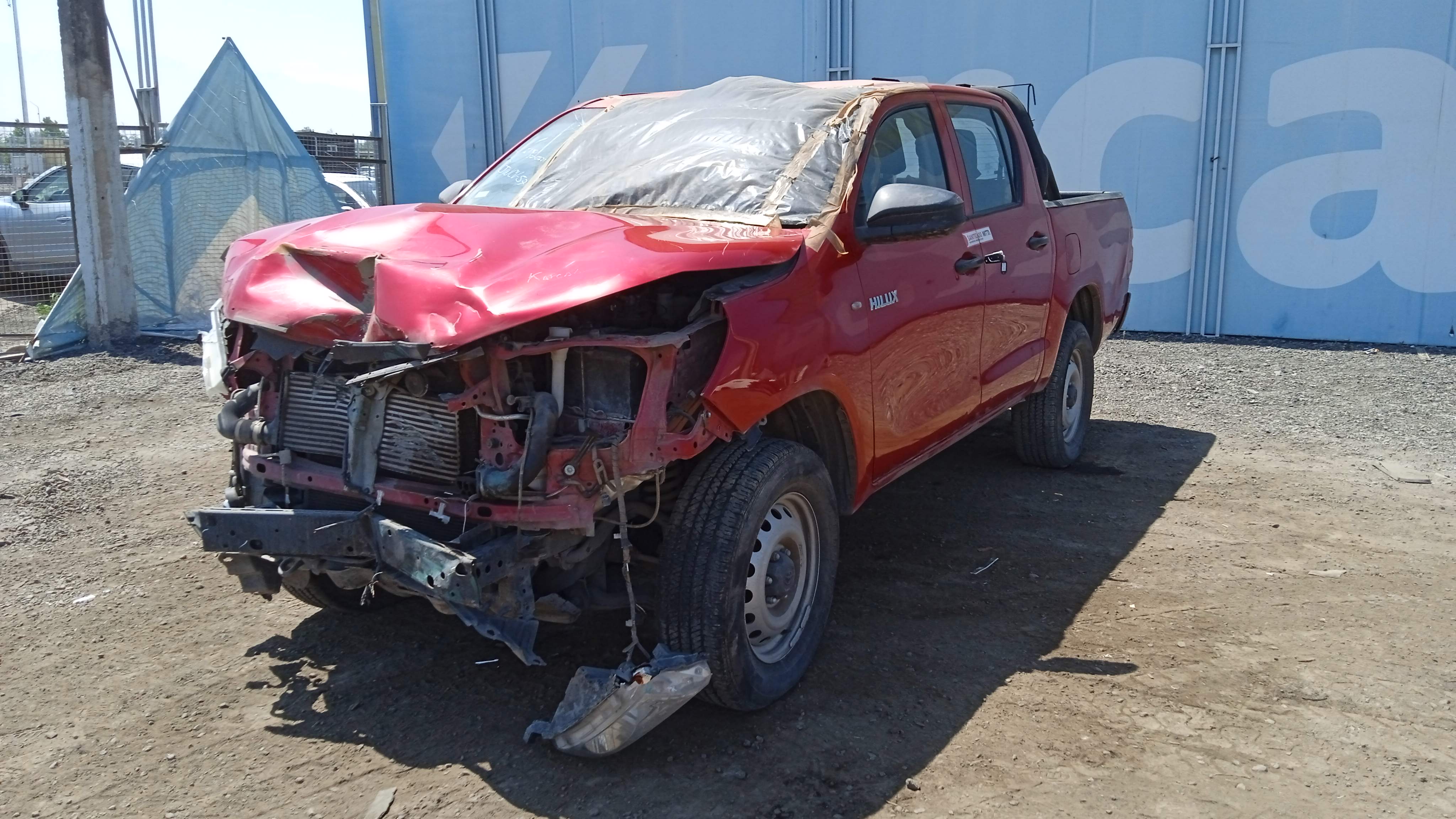 TOYOTA HILUX DX 4X4 2.4 2017 JWCV57