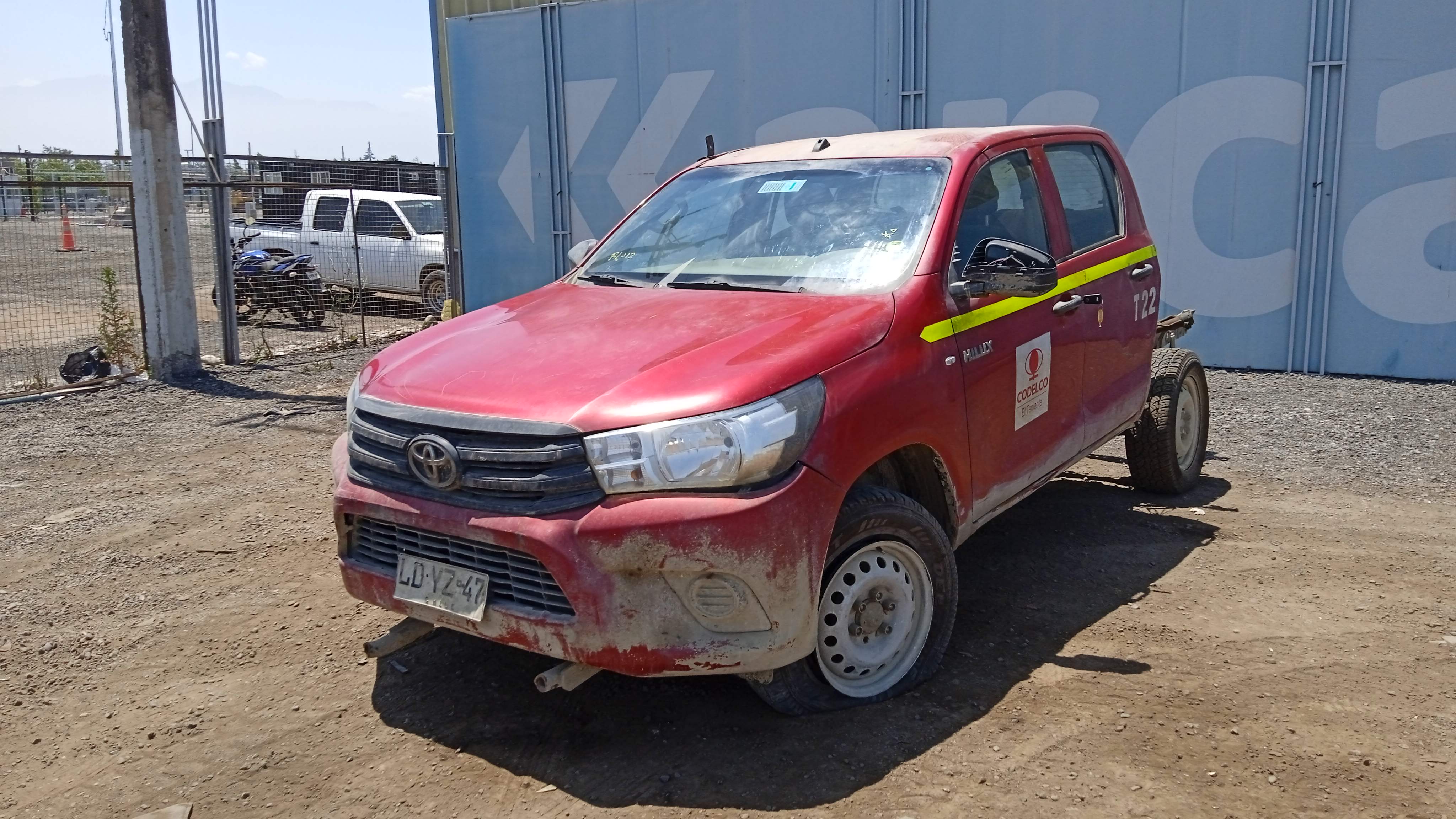 TOYOTA HILUX D CAB DX 4X4 2.4 2019 LDYZ47
