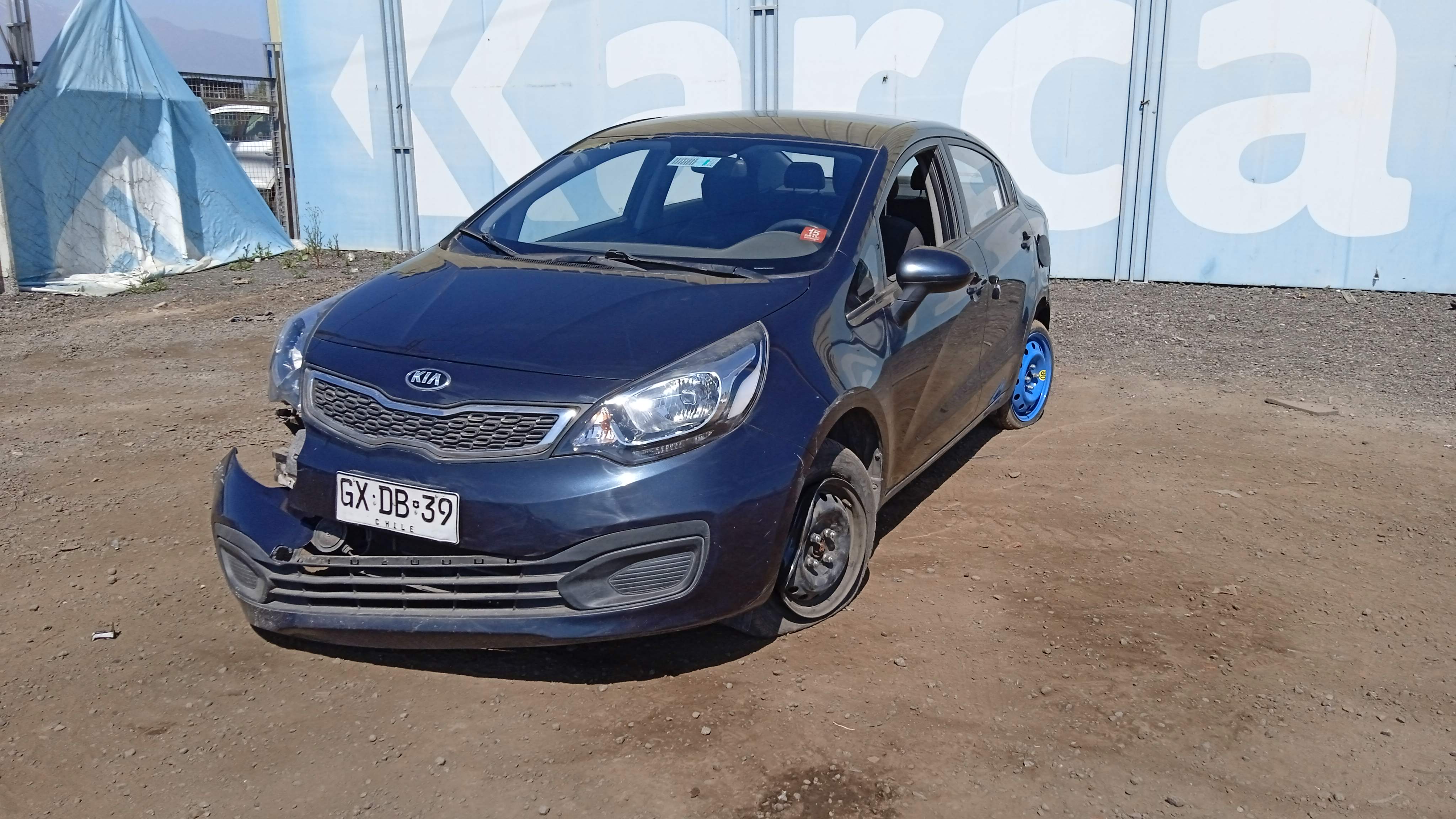 KIA MOTORS RIO 4 EX 1.4 2015 GXDB39