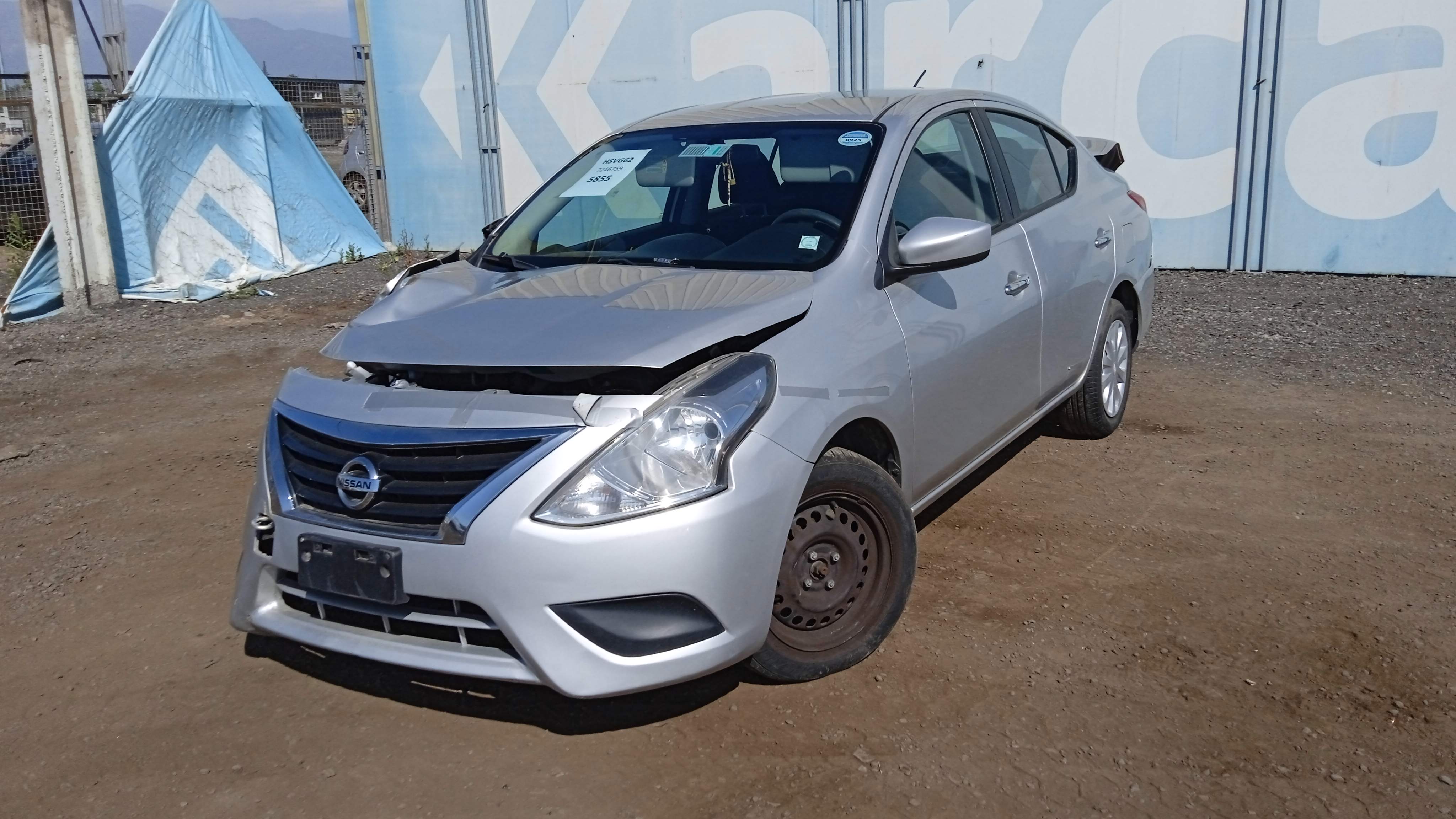 NISSAN VERSA SENSE 1.6 AUT 2016 HSVG62