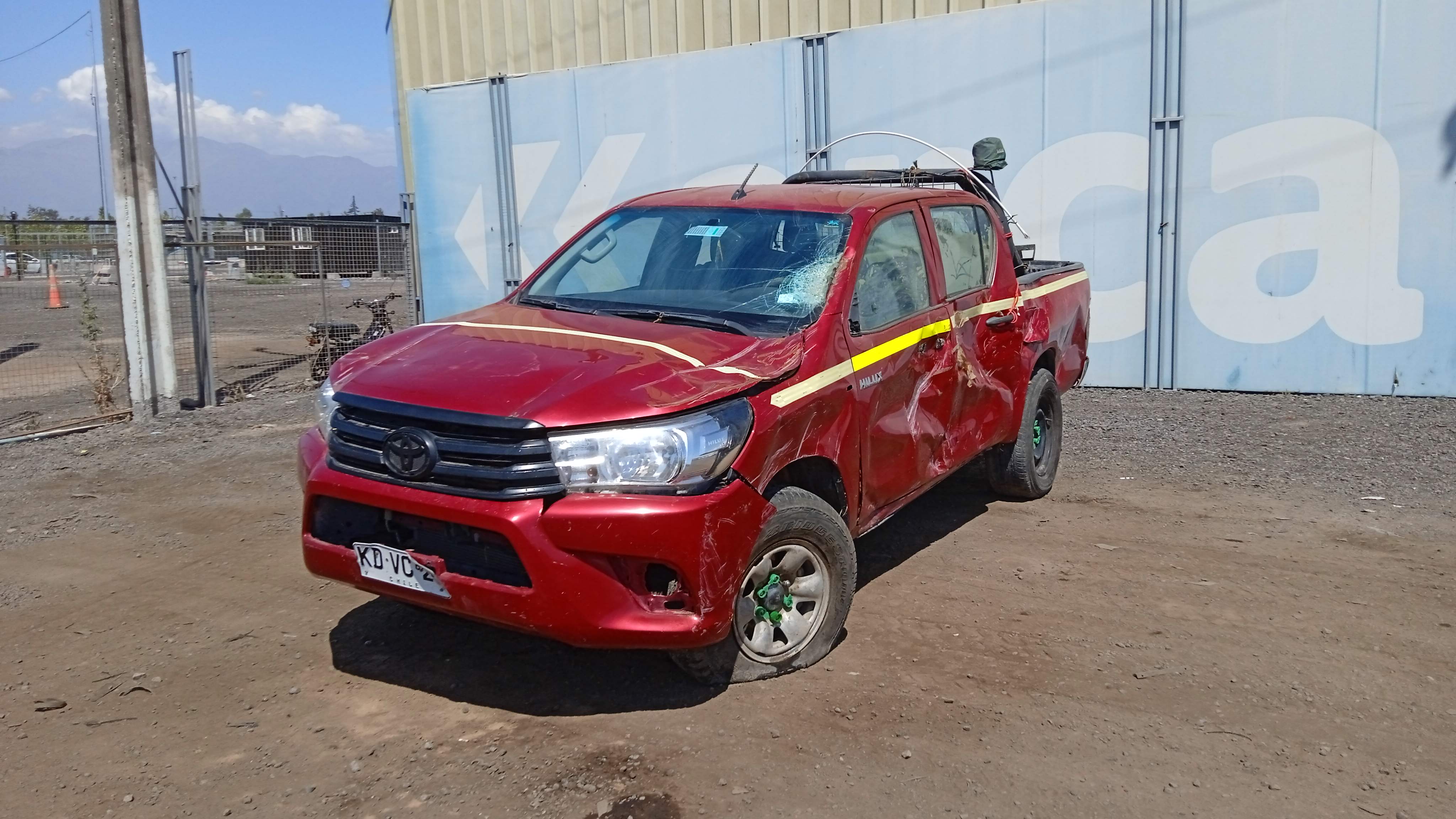 TOYOTA NEW HI LUX D CAB DX 4X4 2.4 2018 KDVC23