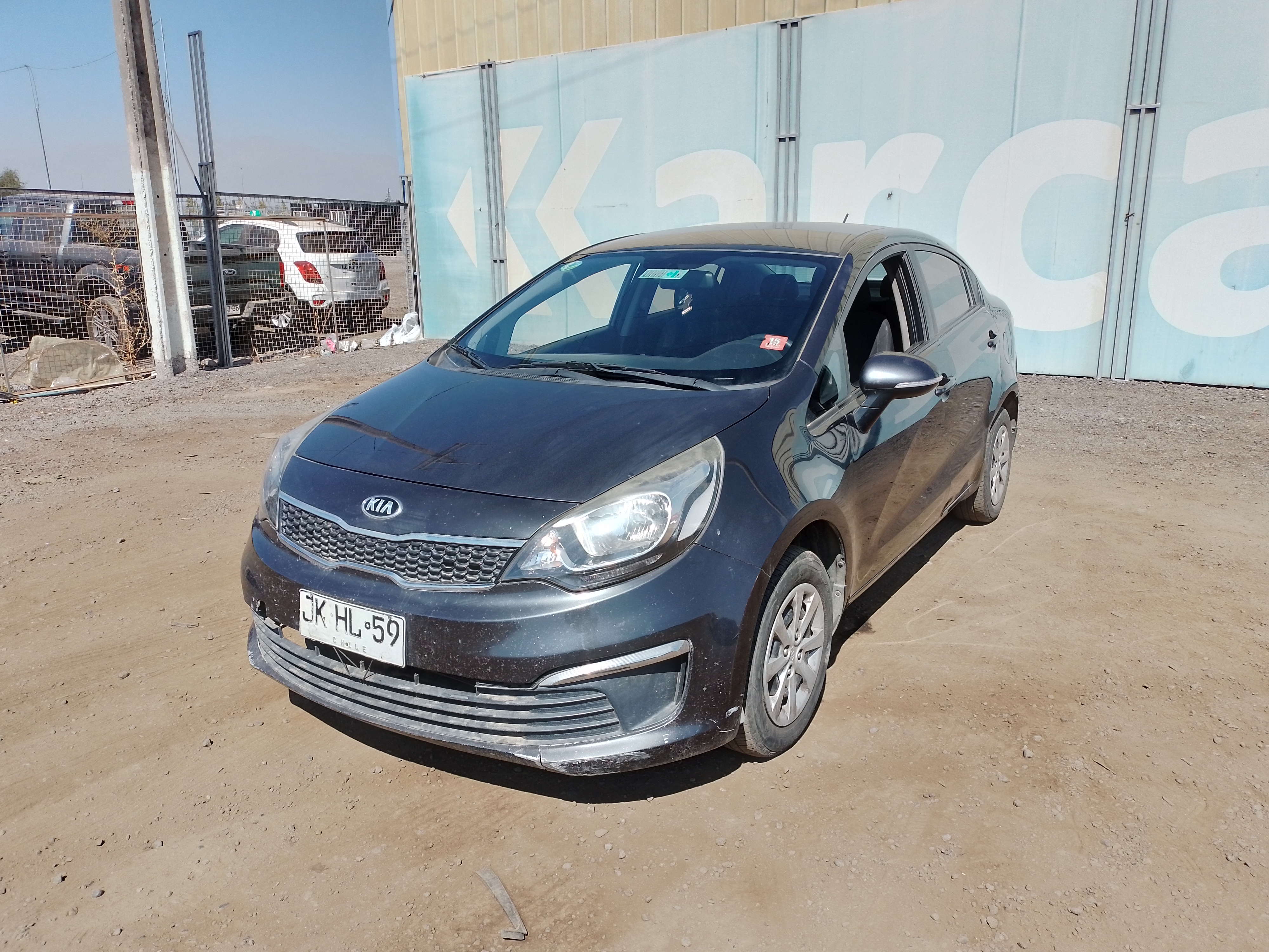 KIA MOTORS RIO 4 EX 1.4 2017 JKHL59