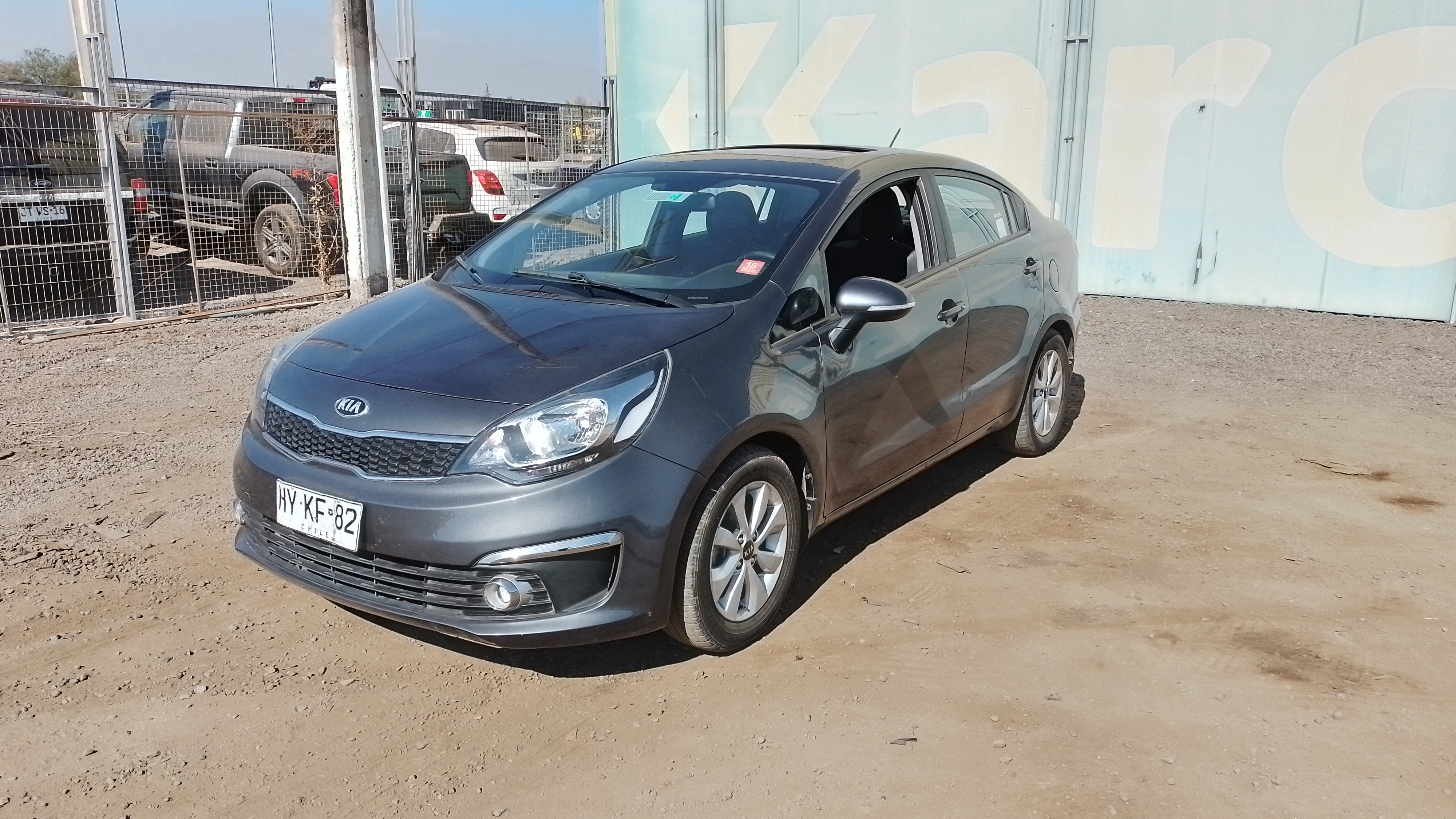 KIA MOTORS RIO 4 EX 1.4 2016 HYKF82