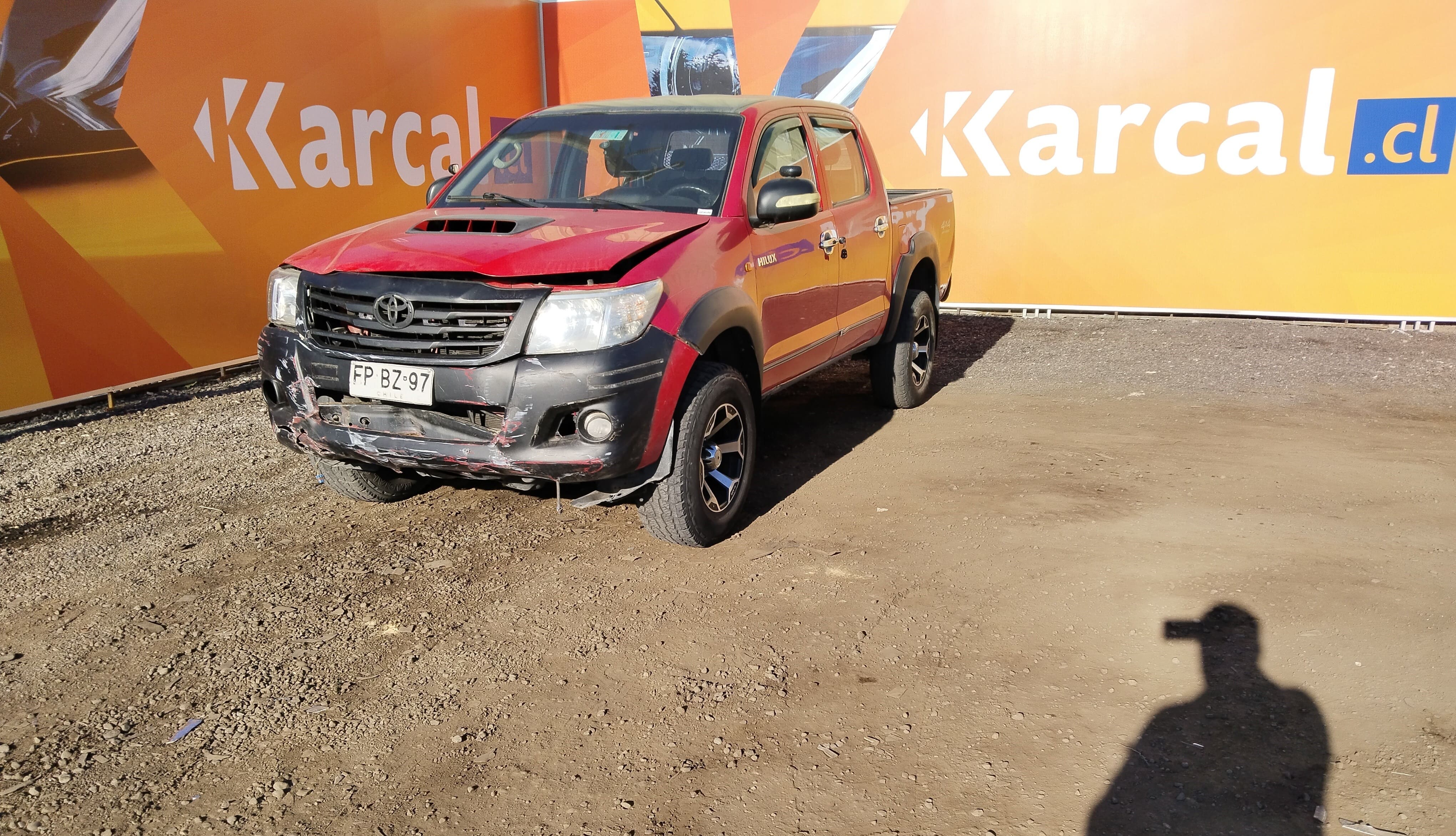 TOYOTA HILUX D CAB 4X4 2.5 2013 FPBZ97
