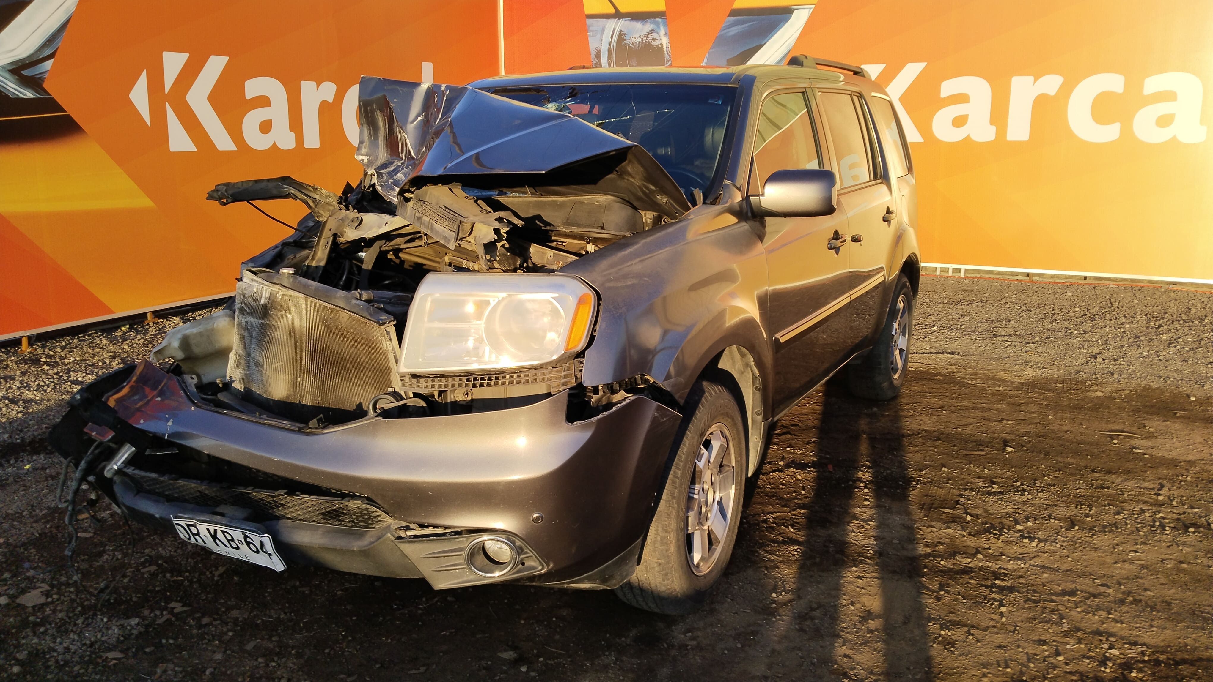 HONDA PILOT EXL 4X4 3.5 AUT 2012 DRKB64