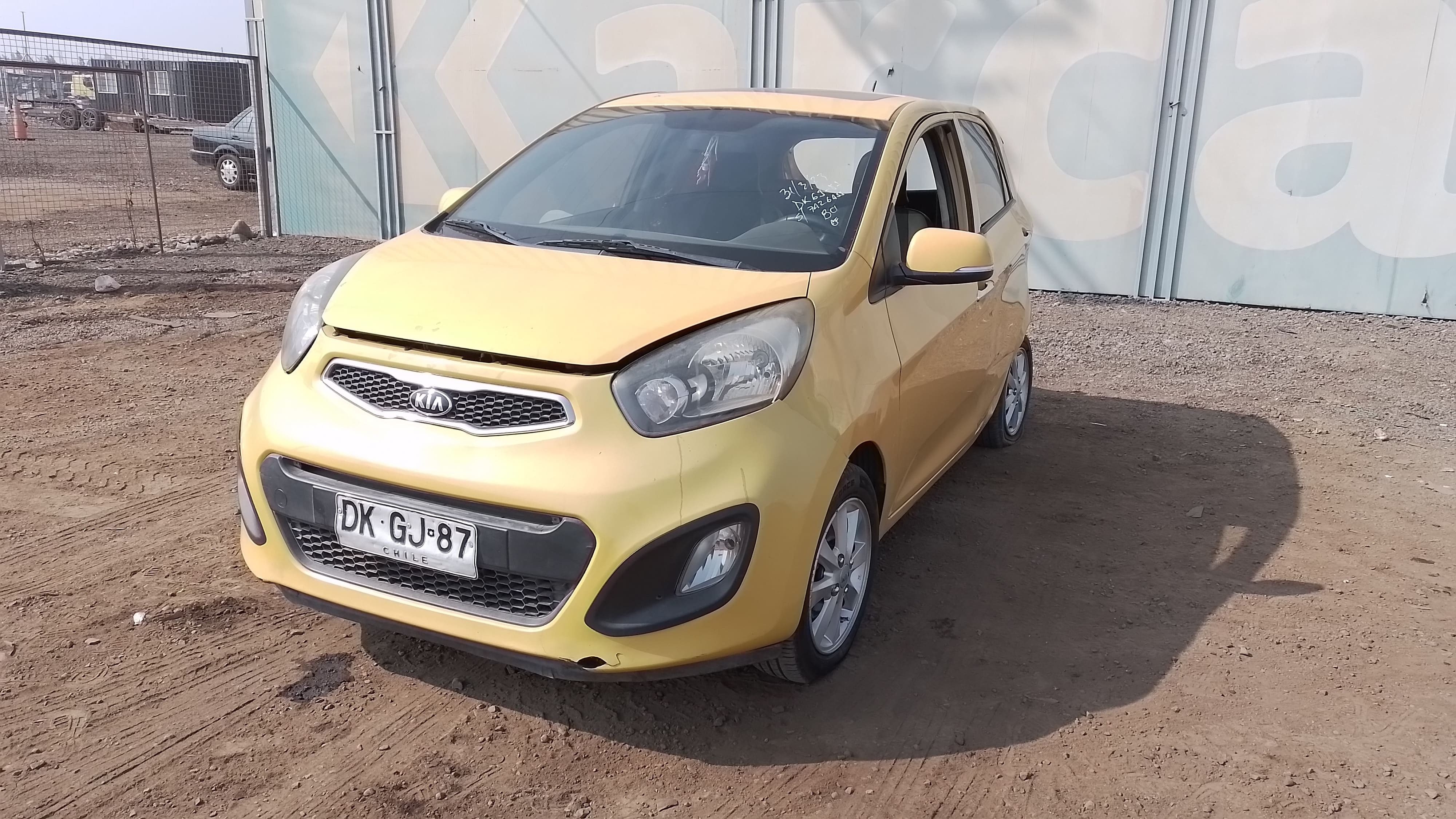 KIA MOTORS MORNING EX SPORT 1.2 2012 DKGJ87