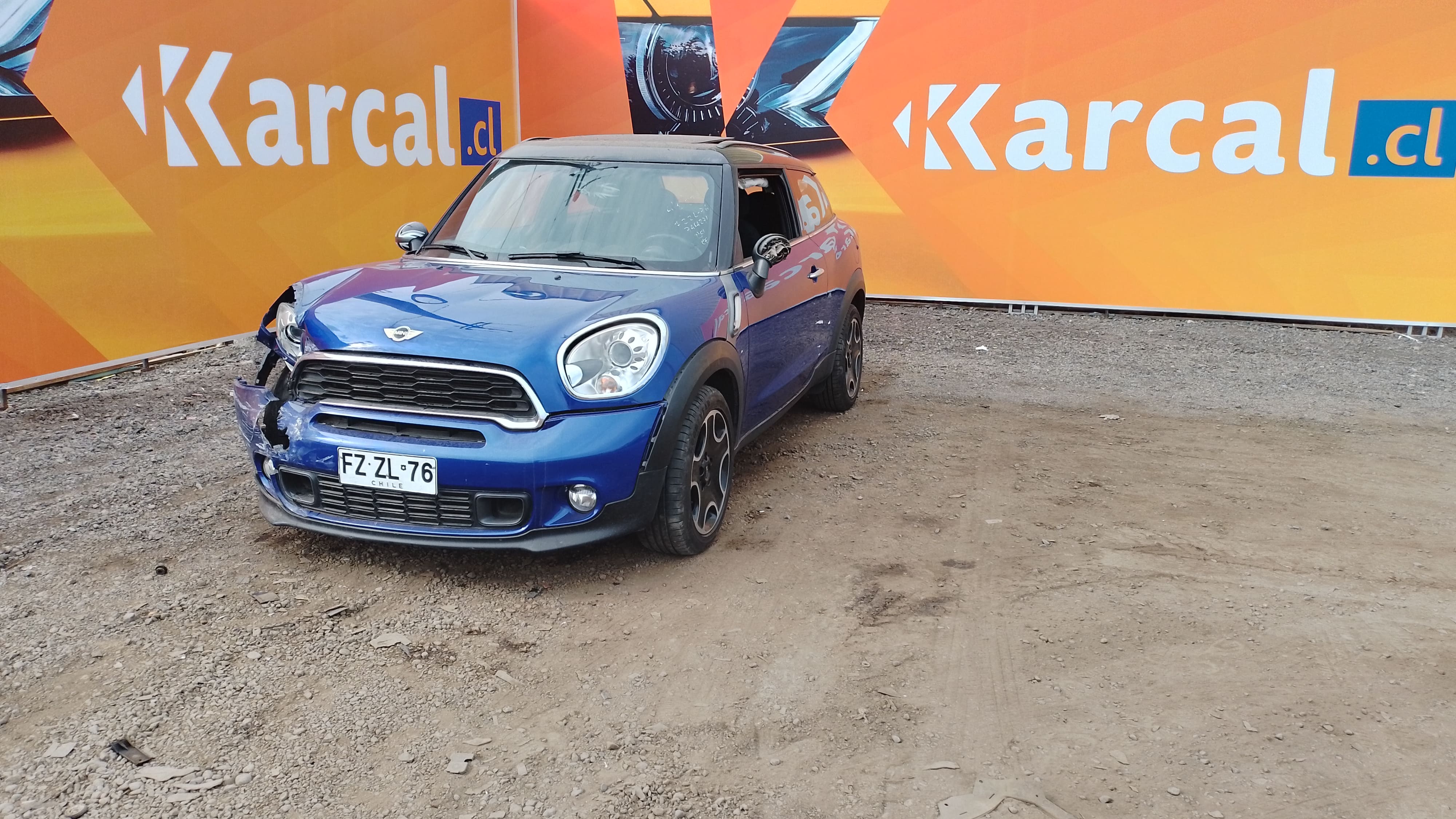 MINI PACEMAN COOPER S PEPPER 1.6 2014 FZZL76