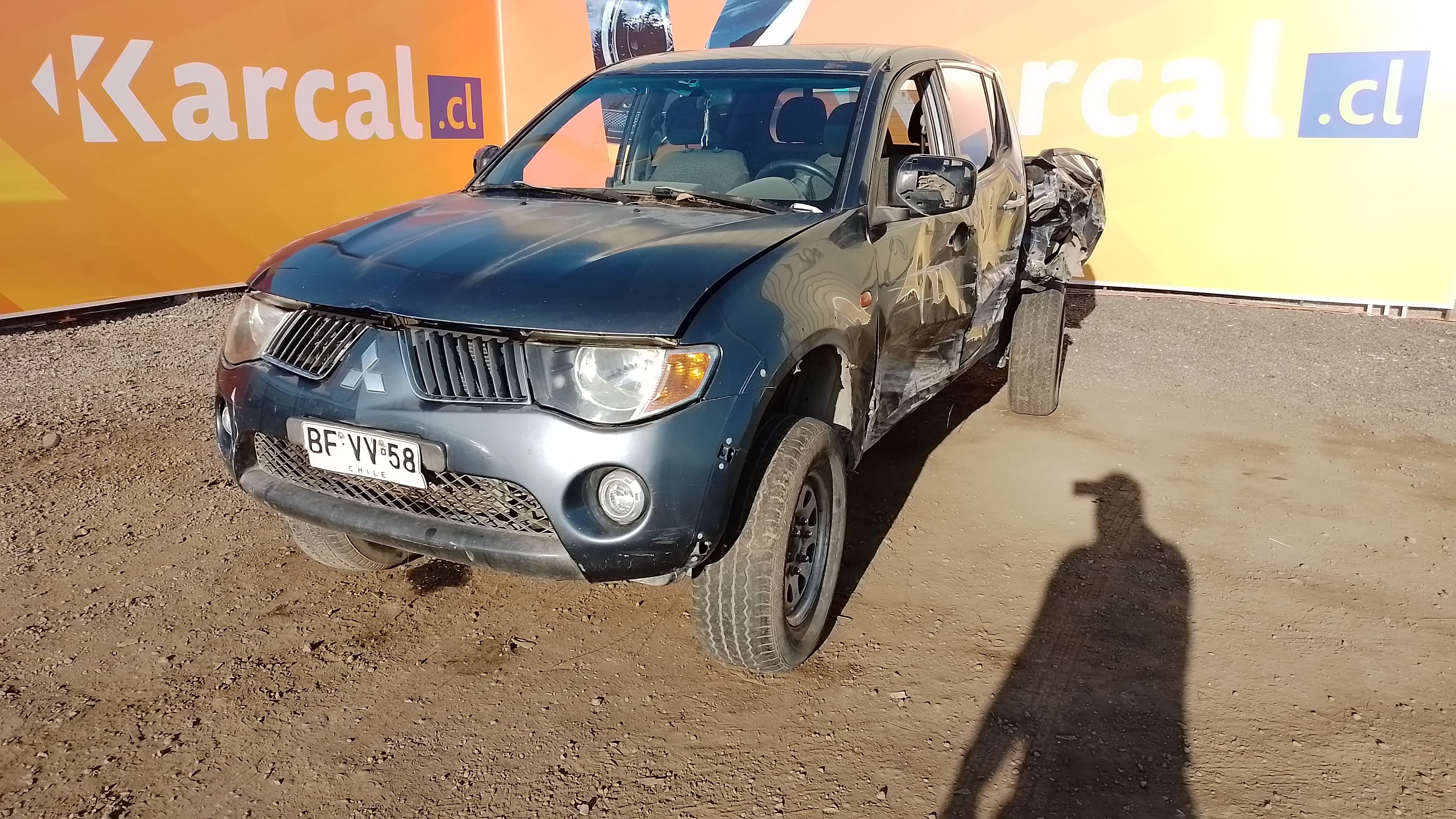 MITSUBISHI L200 DAKAR 4X4 2.5 2008 BFVV58