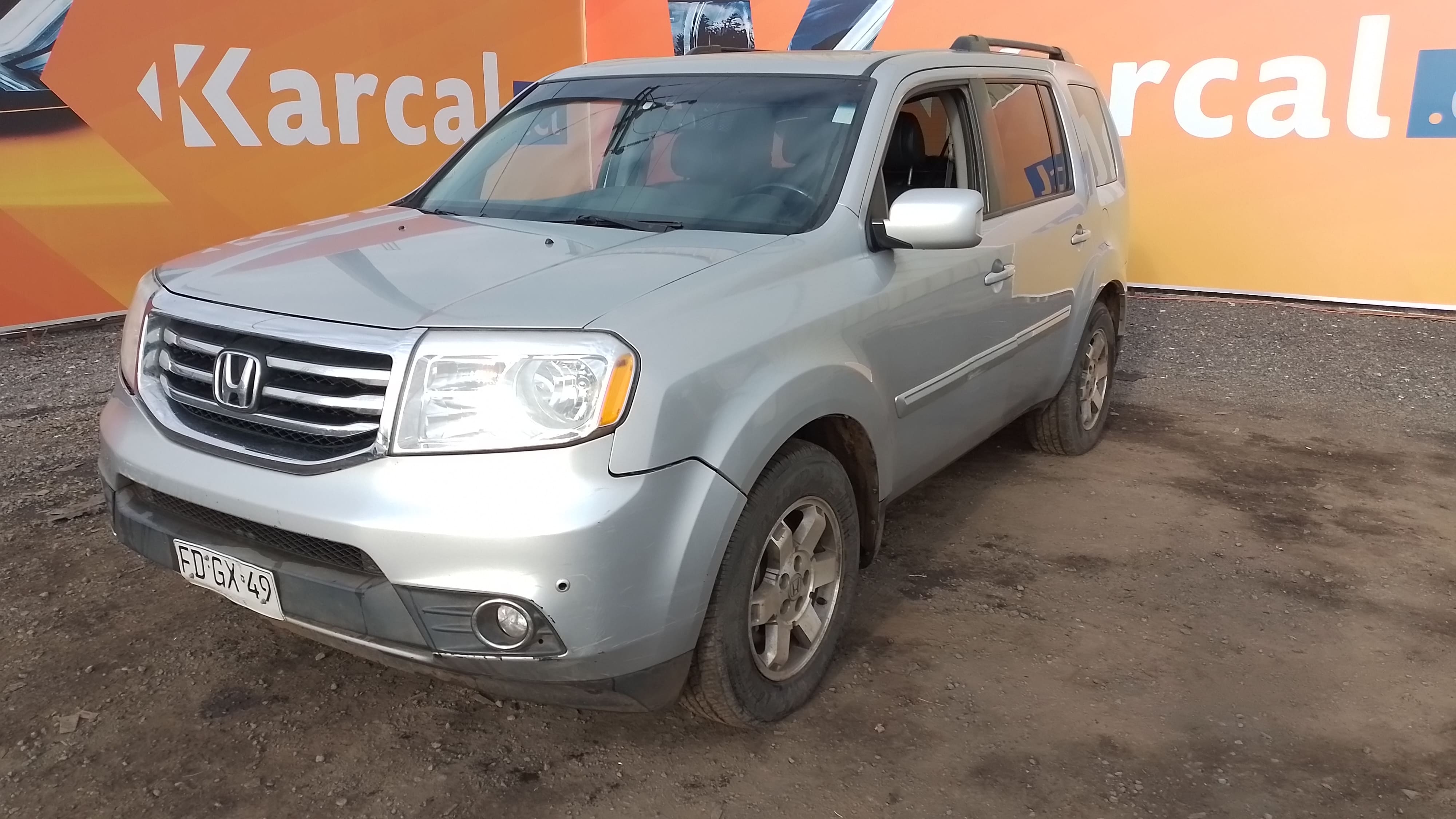 HONDA PILOT EXL 4X4 3.5 AUT 2013 FDGX49