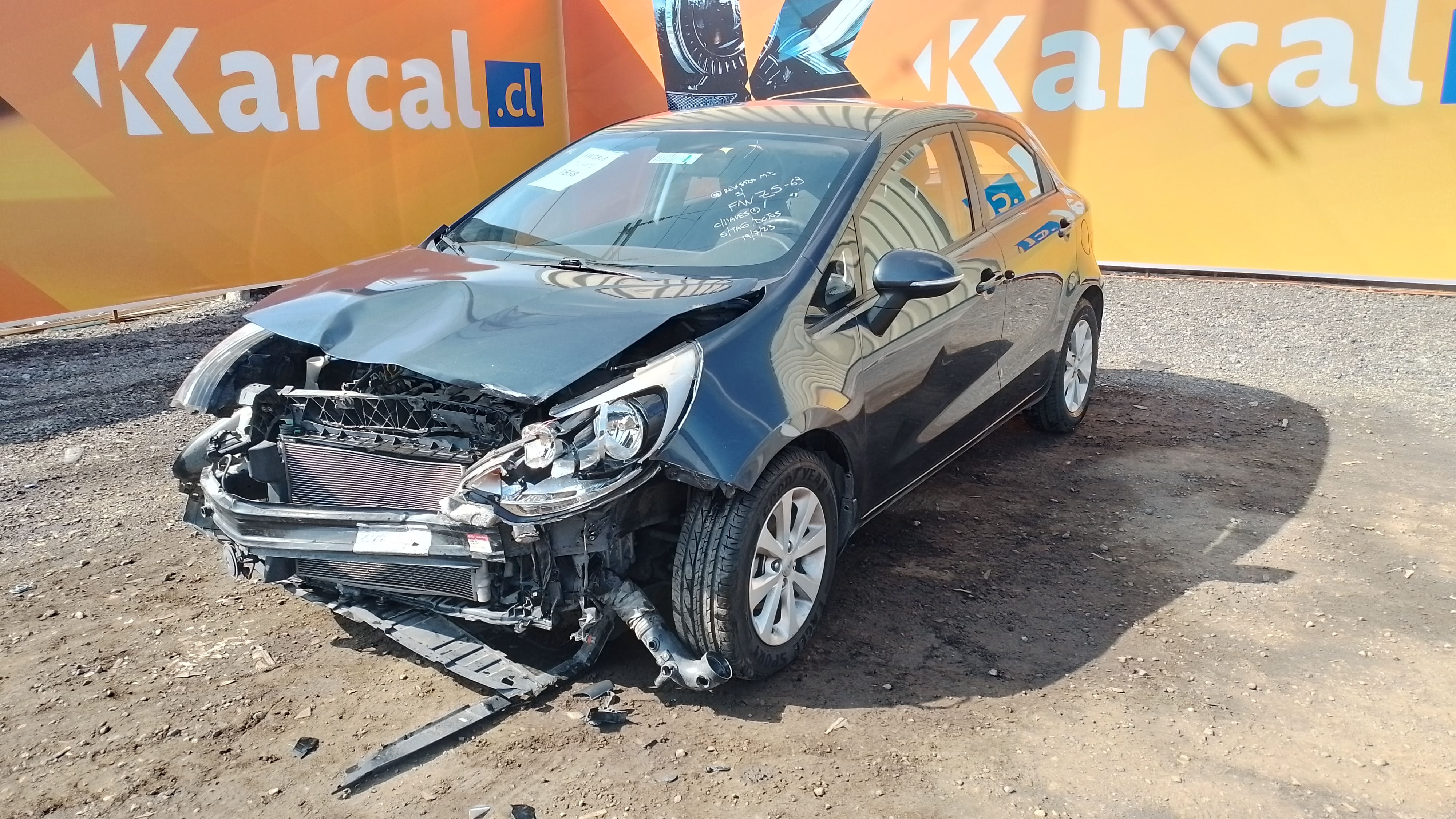 KIA MOTORS RIO 5 UB EX 1.4 AUT 2013 FWZS63
