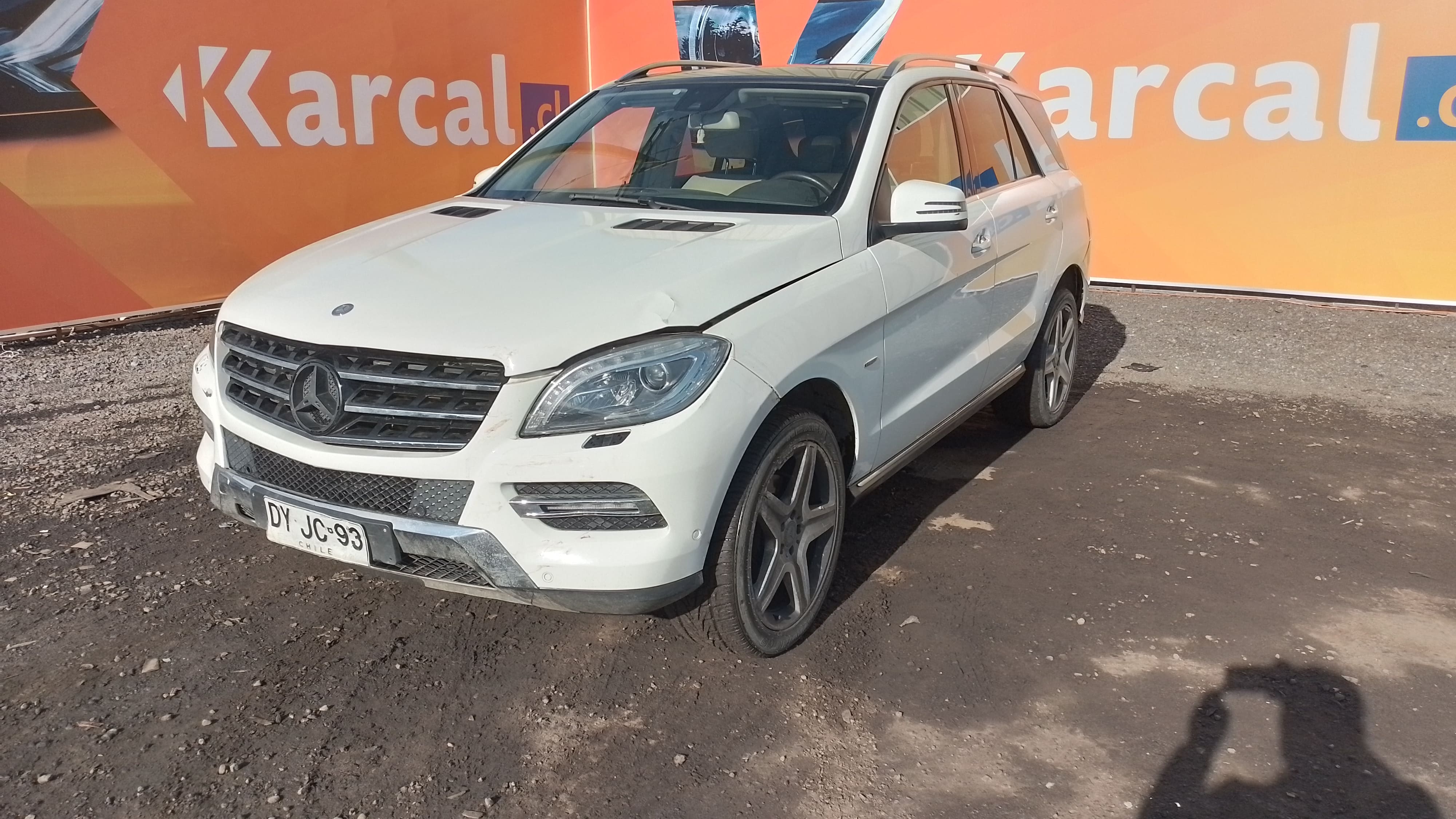 MERCEDES BENZ ML 350 2012 DYJC93