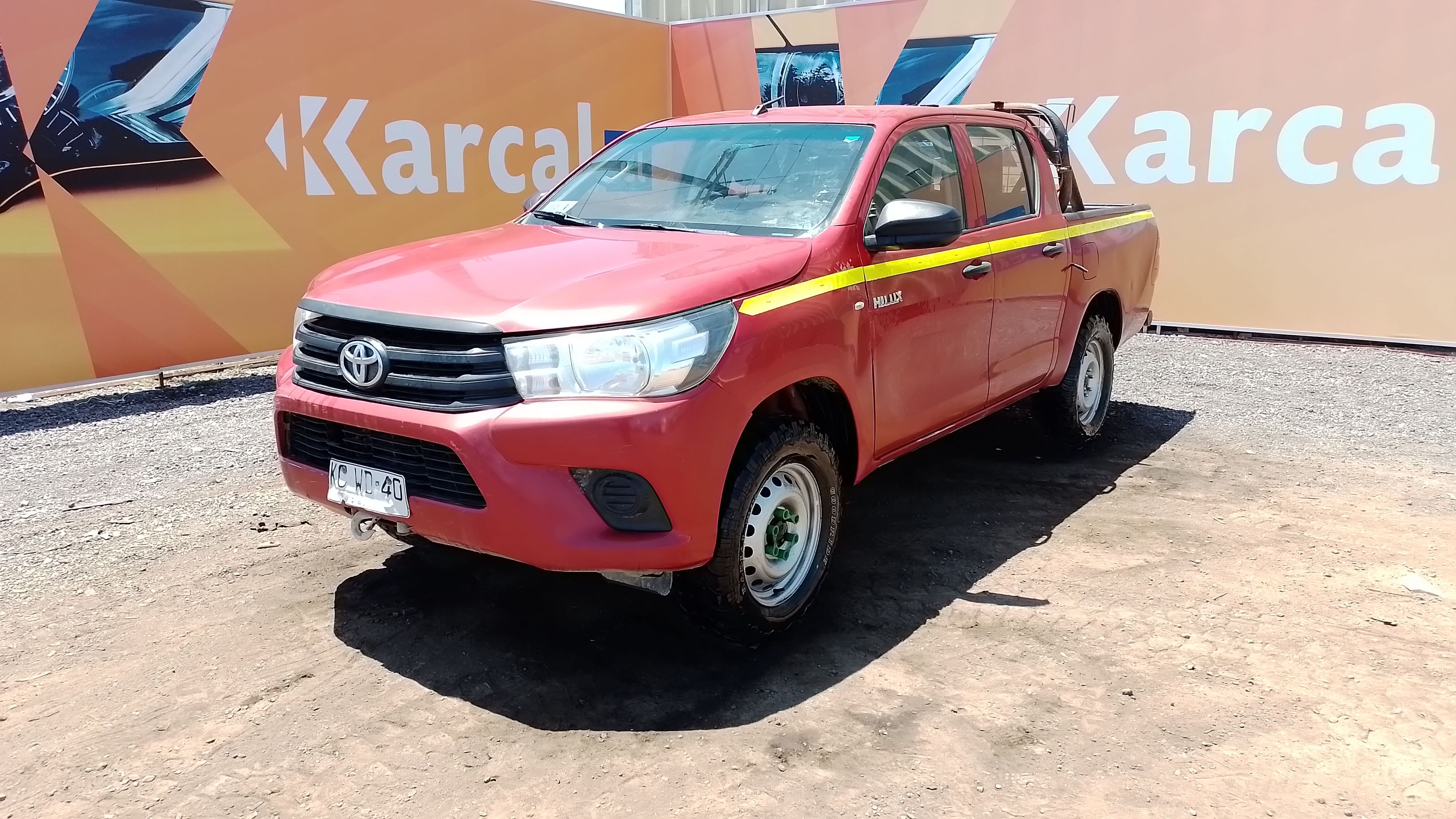 TOYOTA HILUX D CAB DX 4X4 2.4 2018 KCWD40