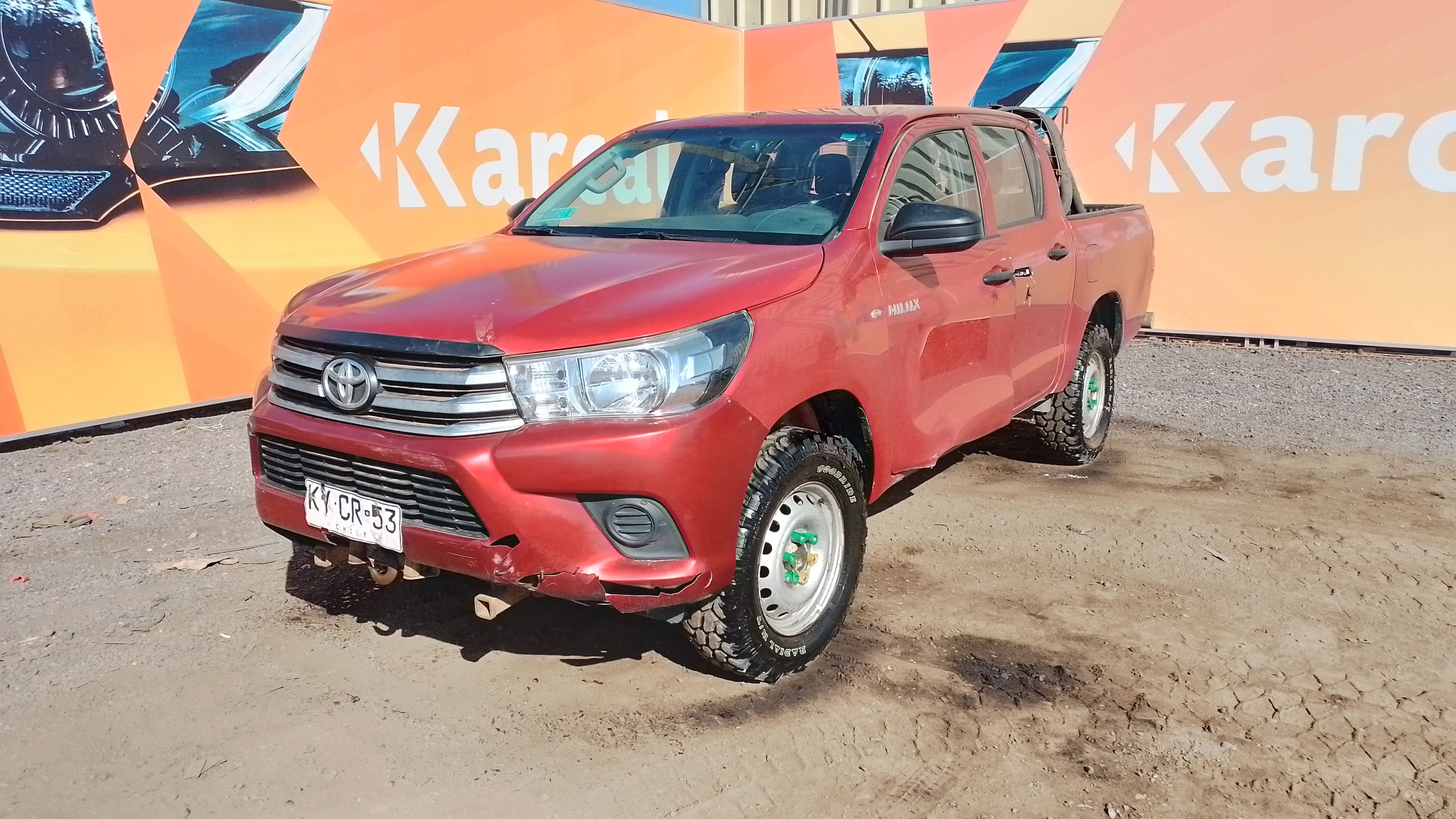 TOYOTA HILUX D CAB DX 4X4 2.4 2019 KYCR53
