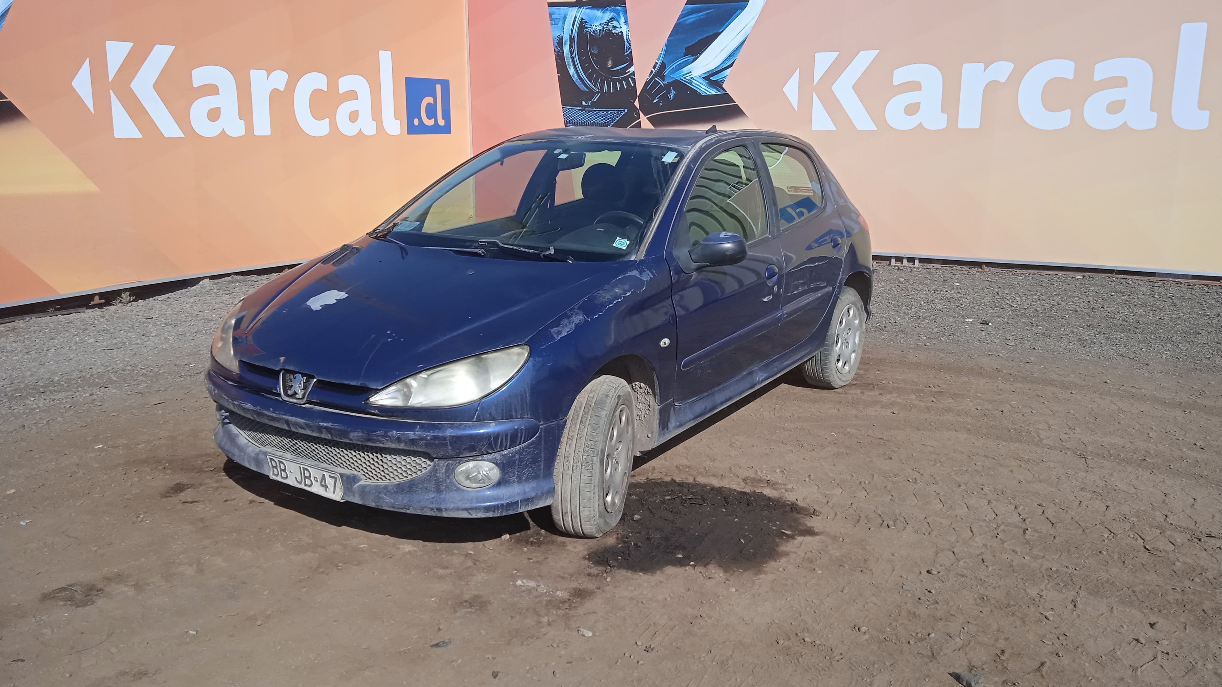 PEUGEOT 206 XLINE 1.6 2008 BBJB47