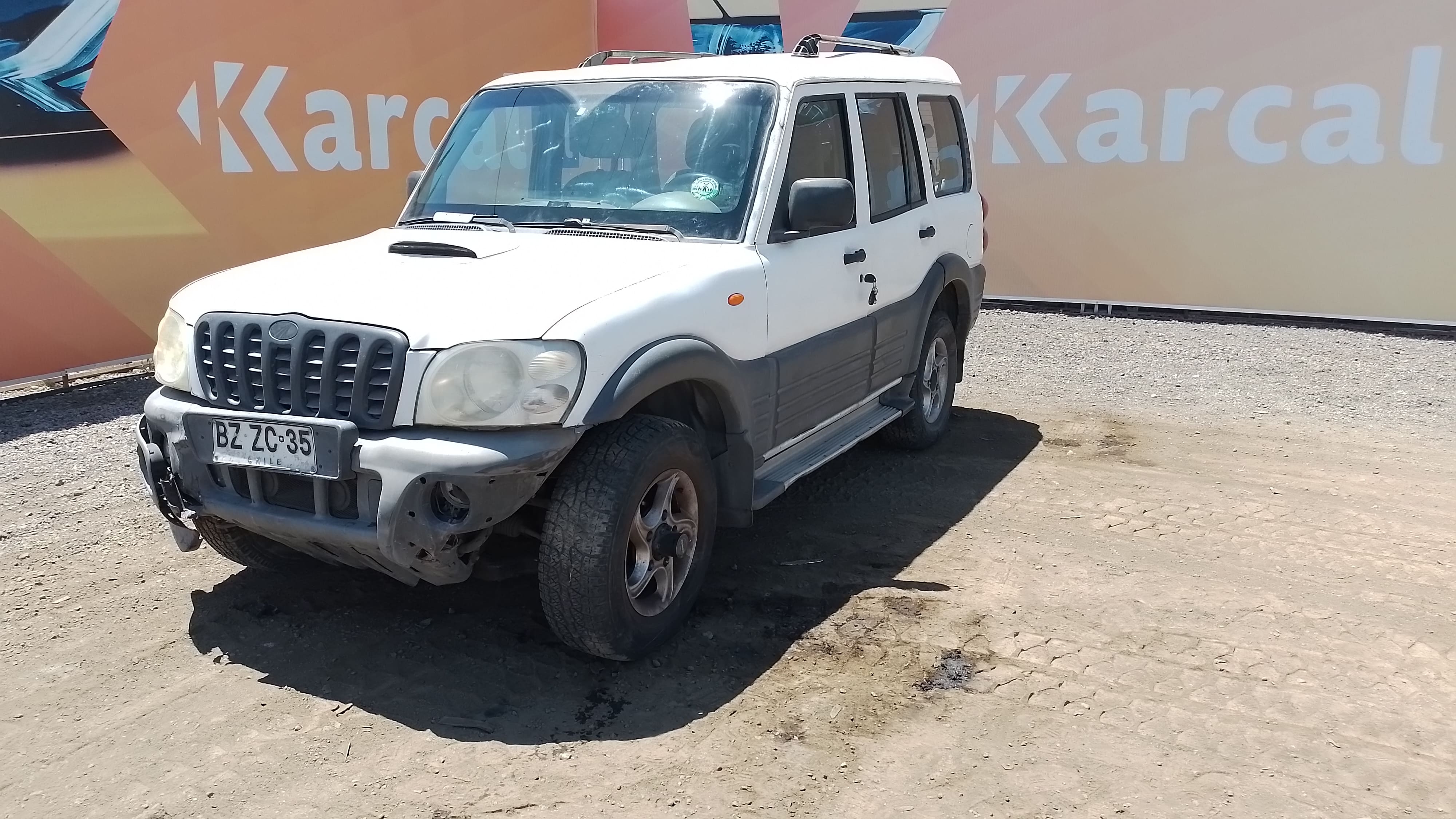 MAHINDRA SCORPIO GLX 4X4 2.5 2009 BZZC35