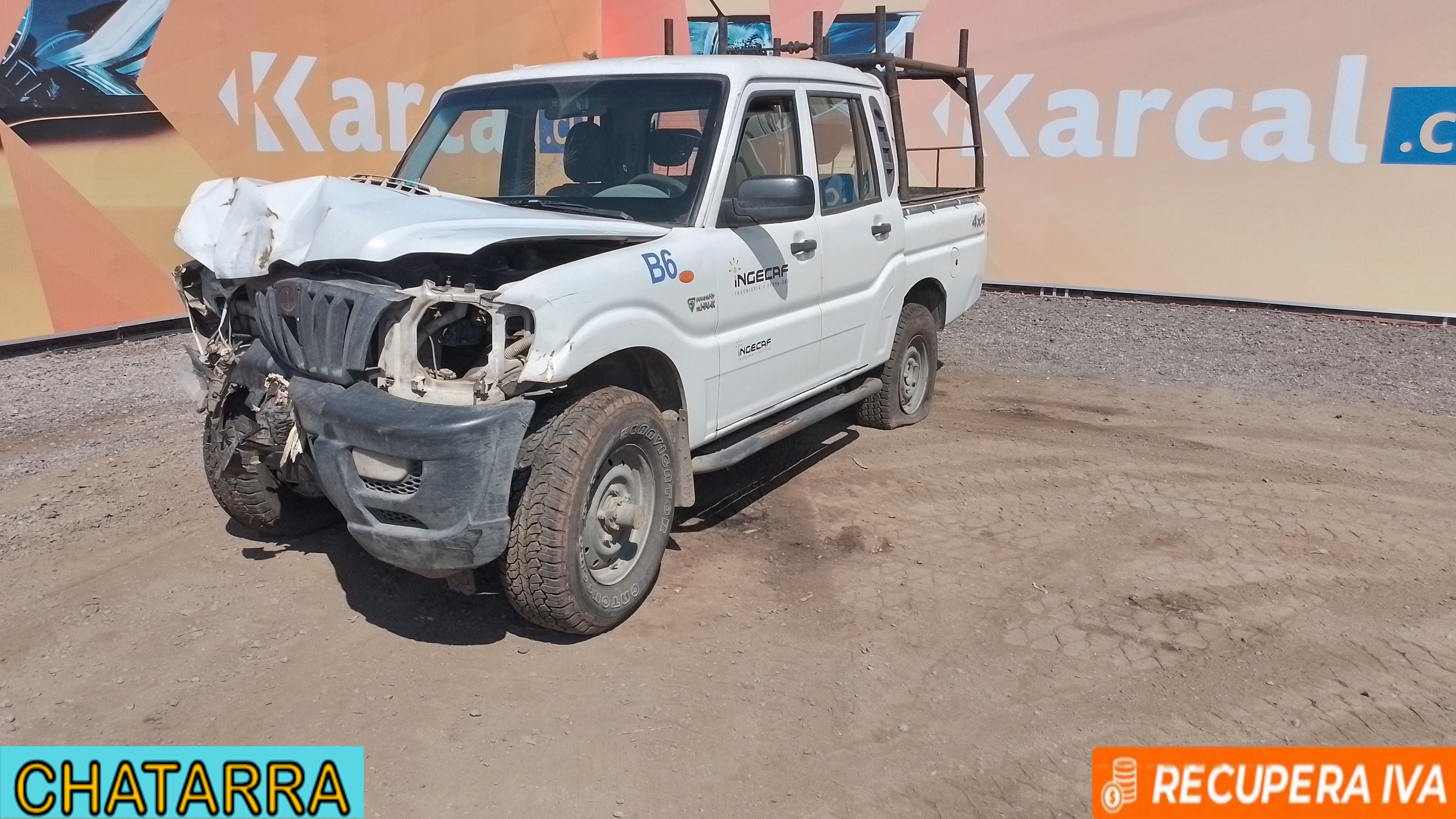 MAHINDRA PIK UP 4X4 2.2 2018 KFPF61