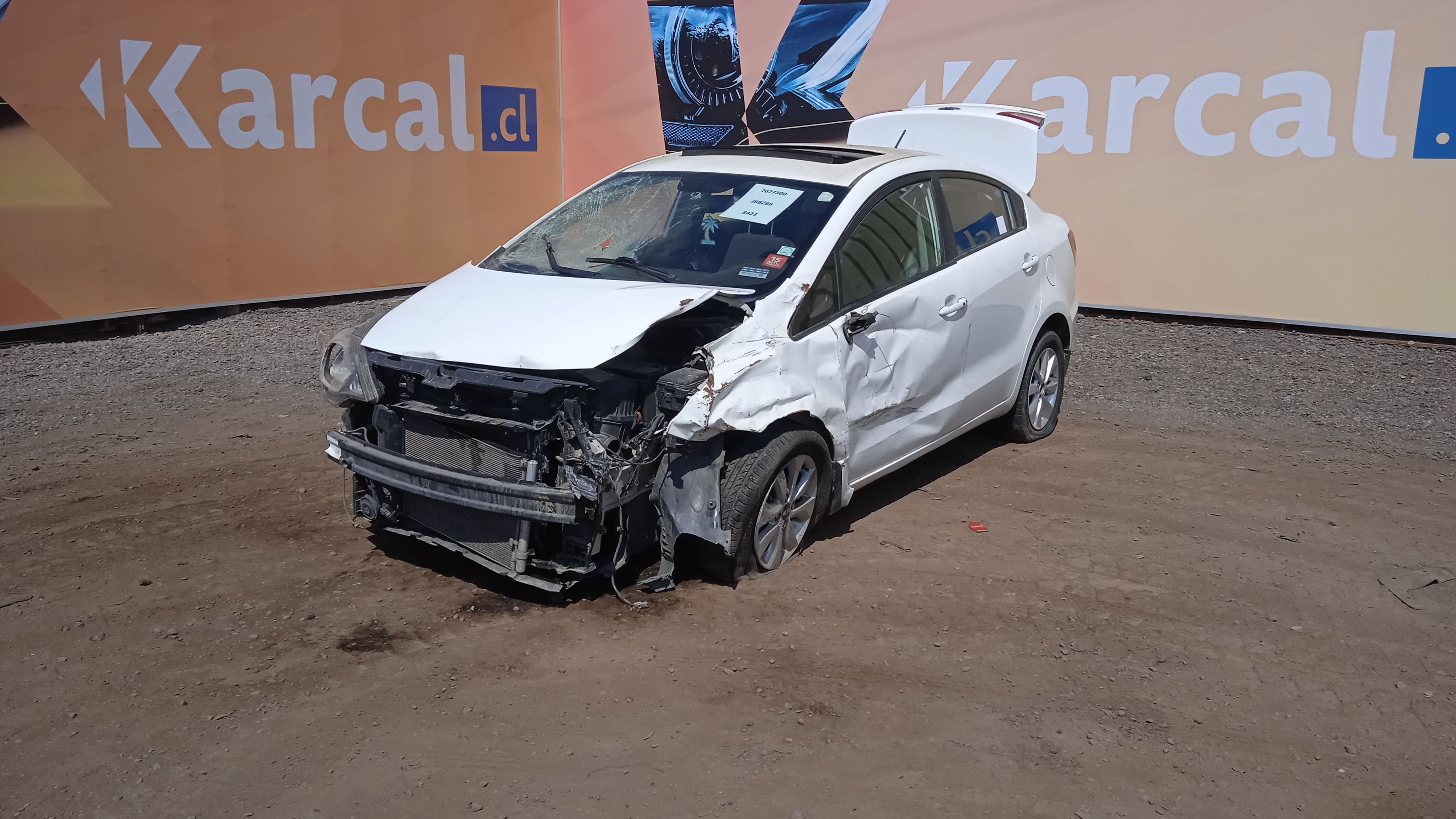 KIA MOTORS RIO 4 EX 1.4 2017 JBBZ86