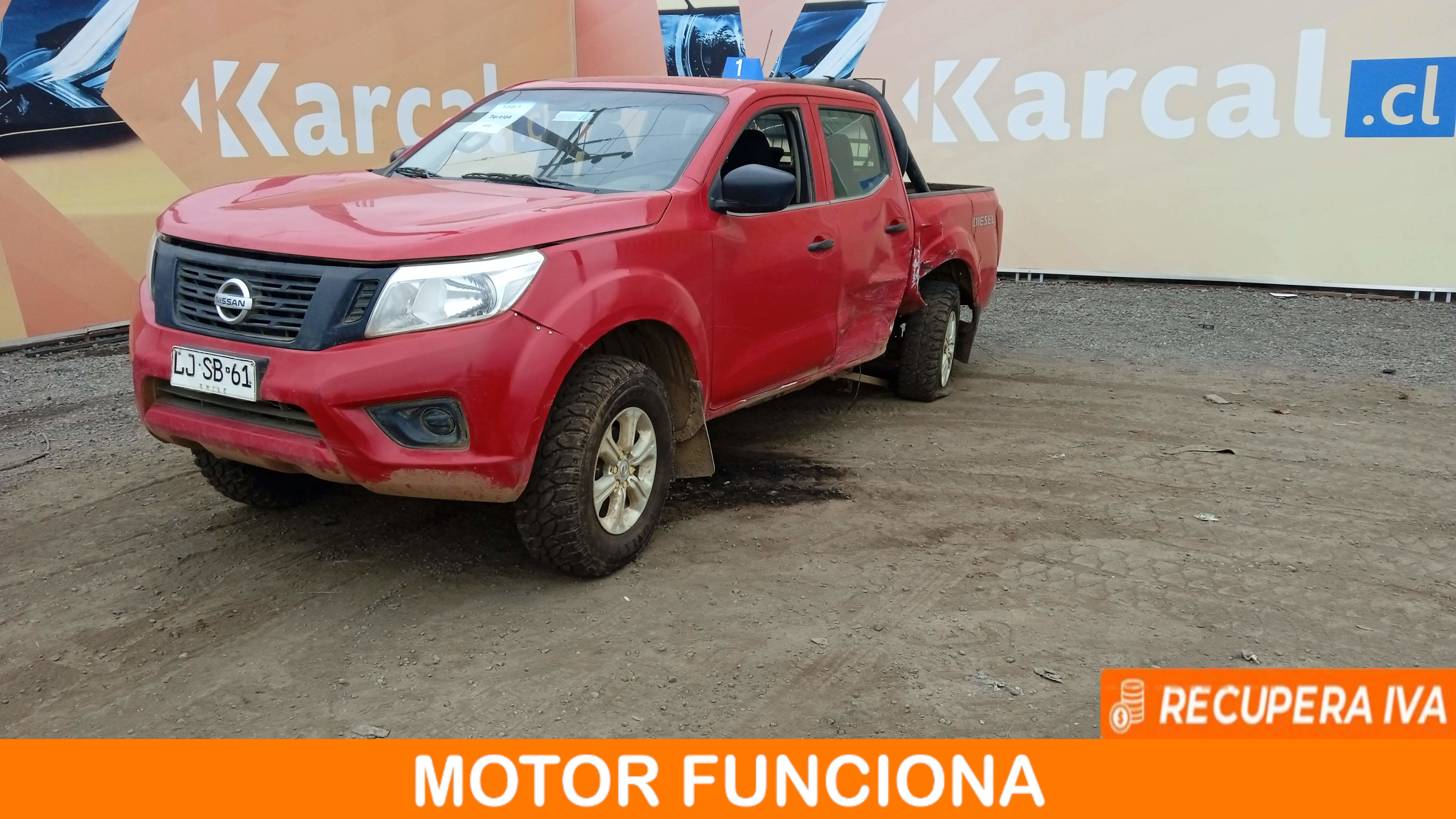 NISSAN NP300 DCAB 4X4 2.3 2019 LJSB61