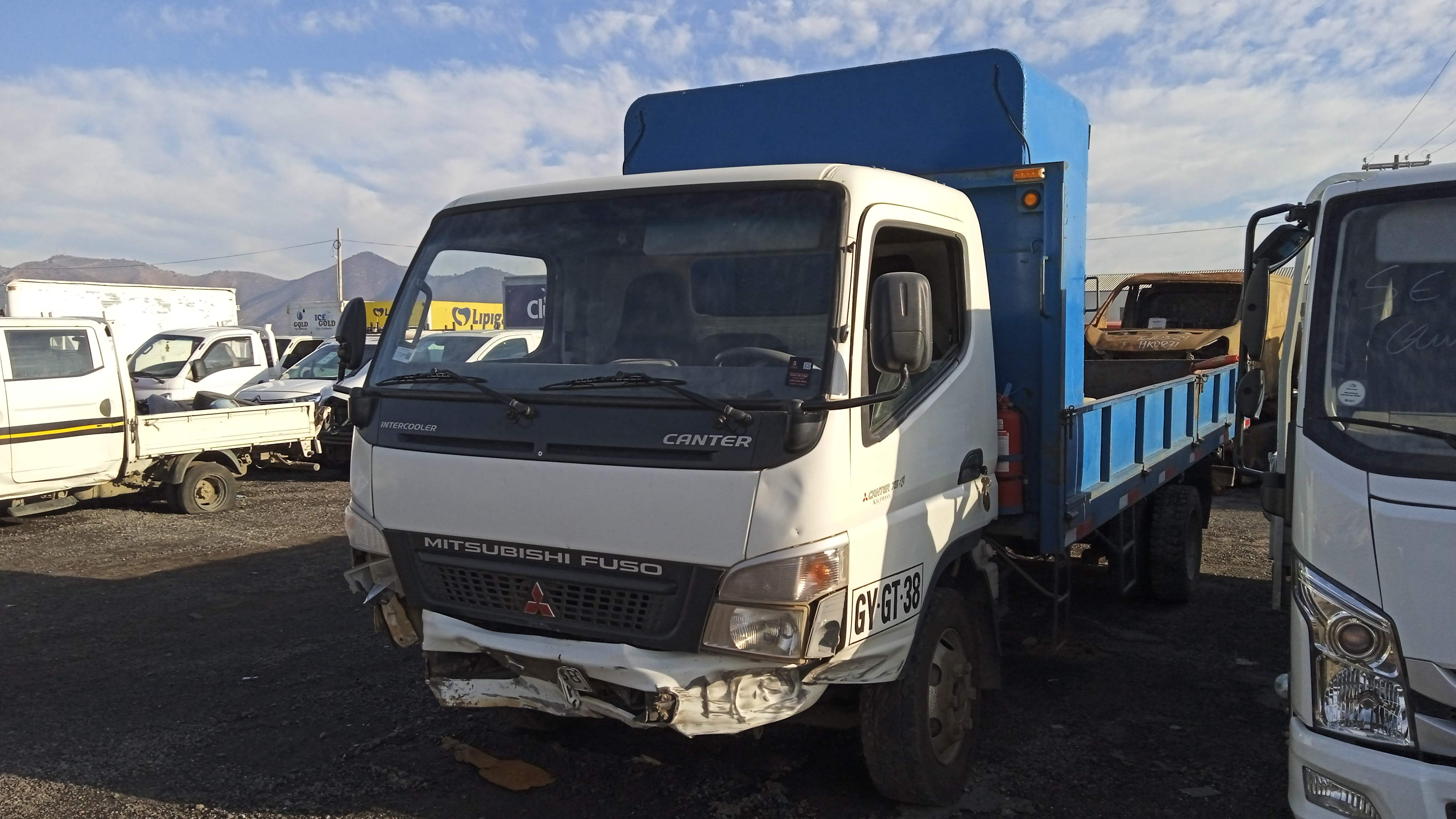 MITSUBISHI FUSO CANTER 2015 GYGT38