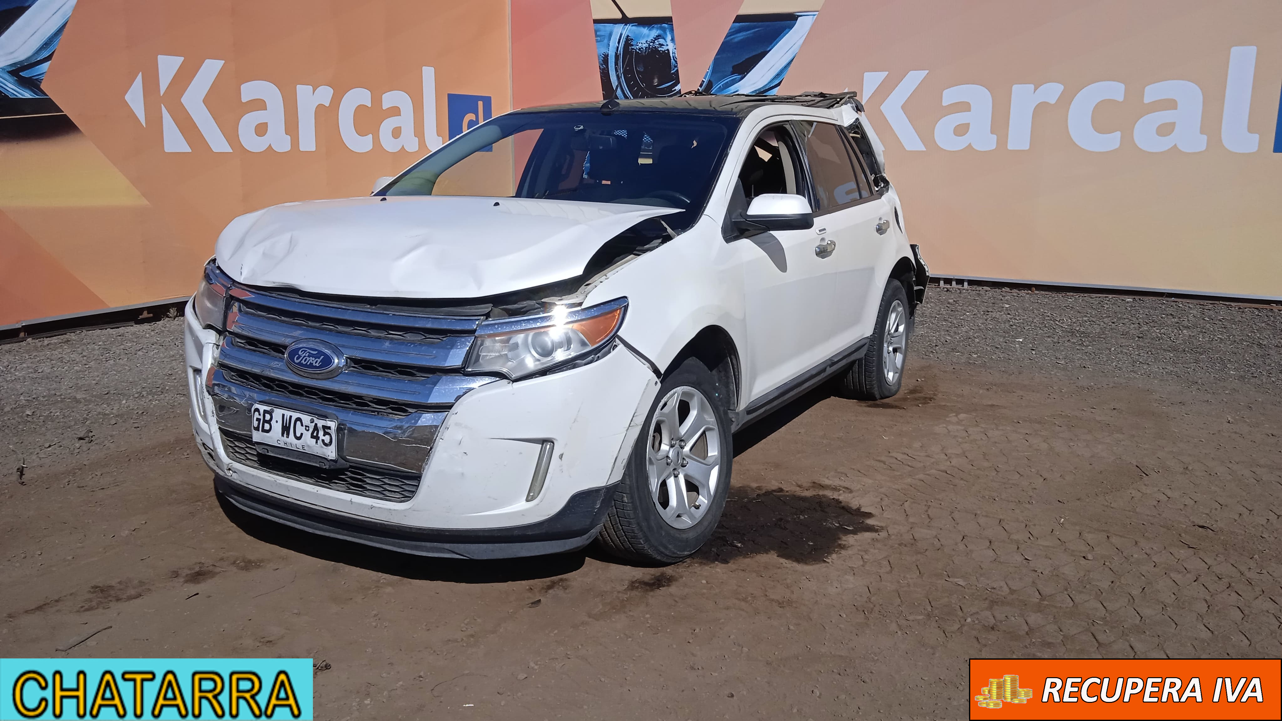FORD EDGE SEL 4WD 3.5 AUT 2014 GBWC45