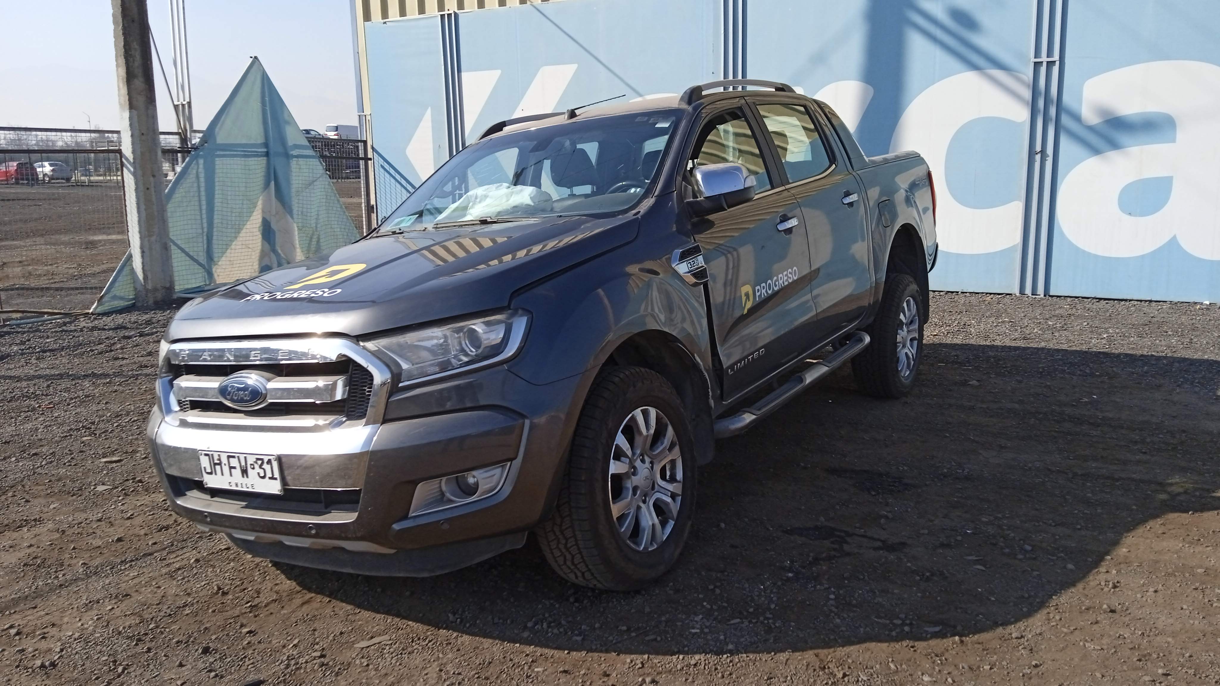 FORD RANGER DCAB LTD 4X4 3.2 2017 JHFW31