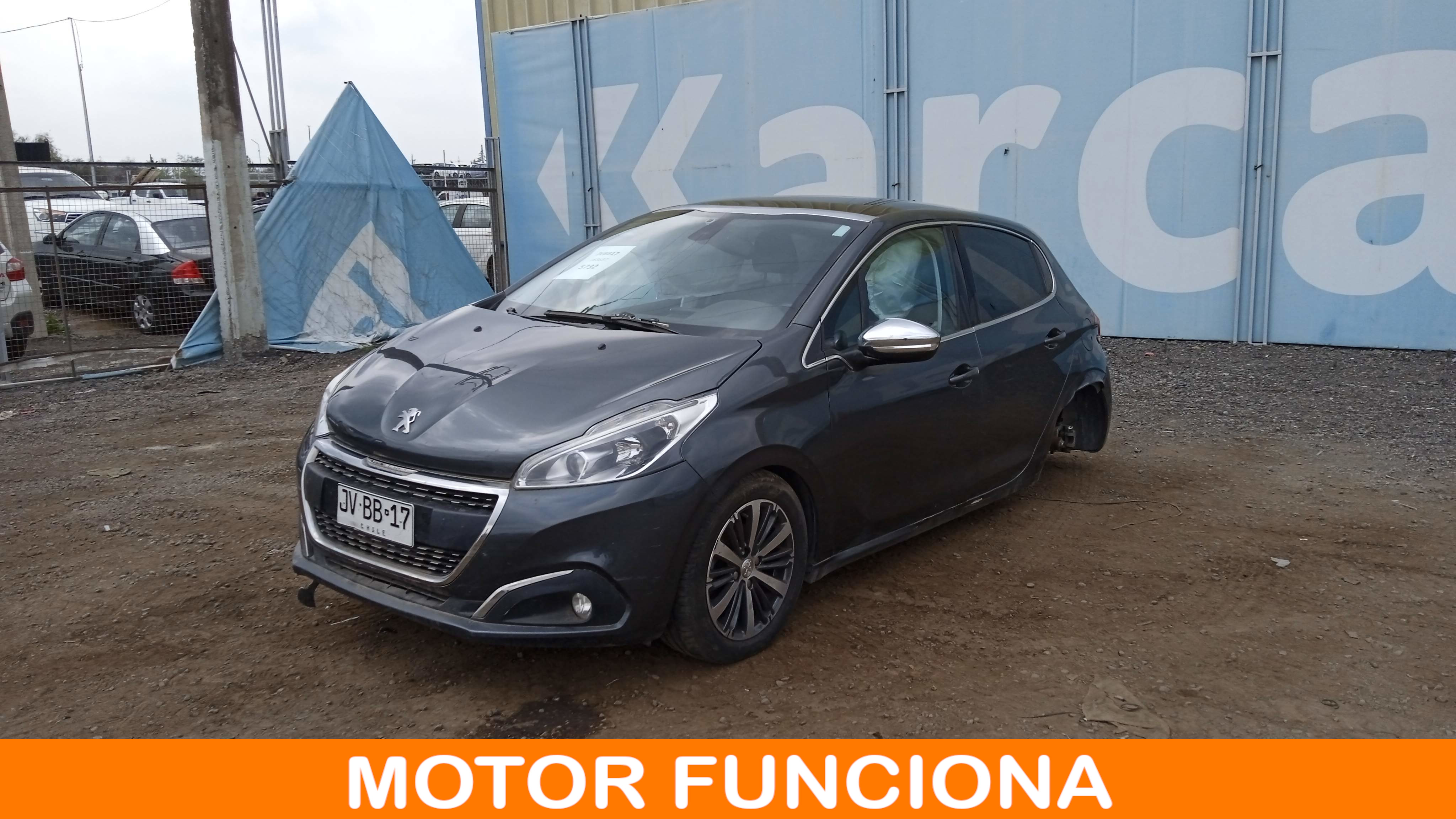 PEUGEOT 208 ALLURE BLUEHDI 1.6 2017 JVBB17